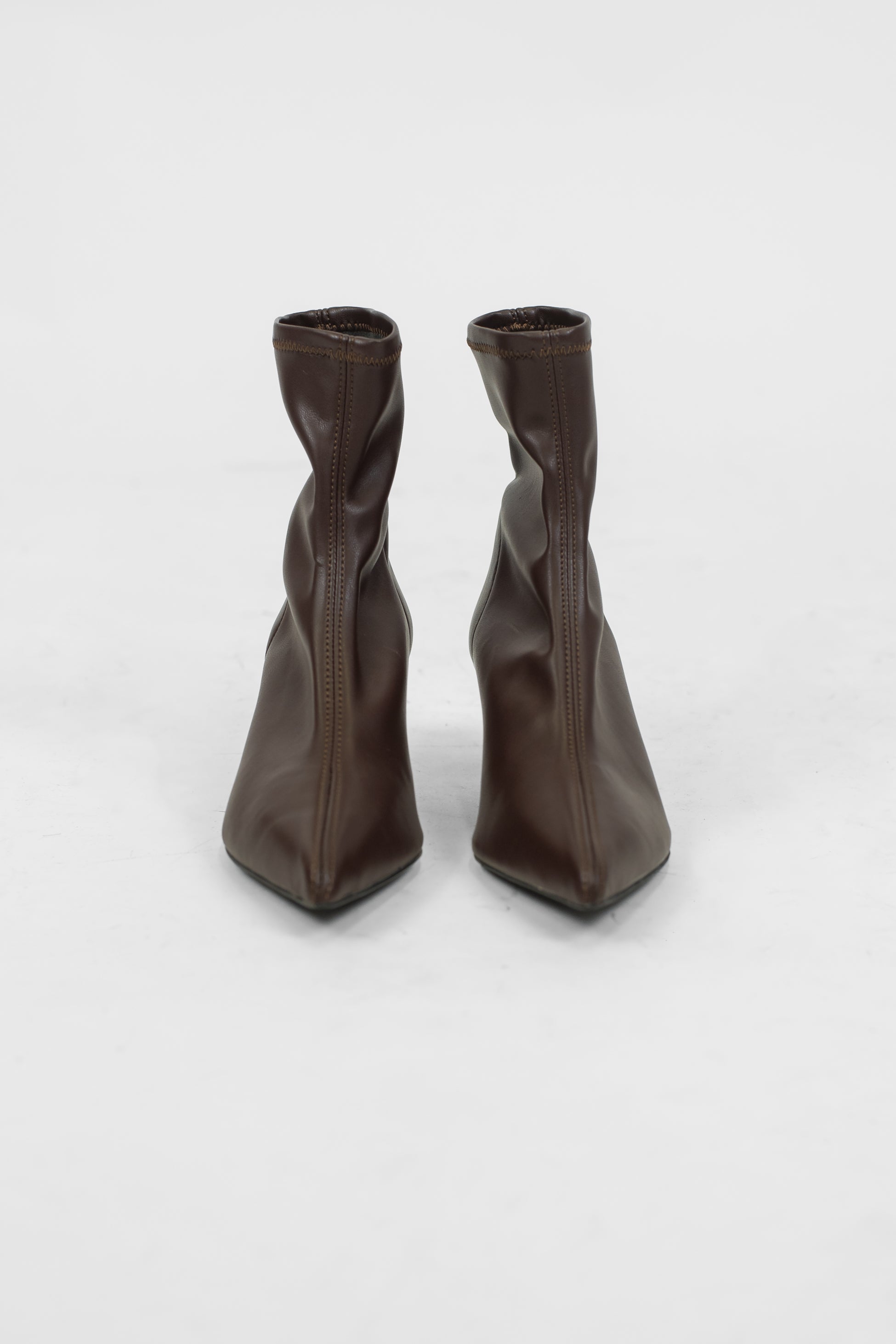 Ovyé - Tronchetto stretch in pelle