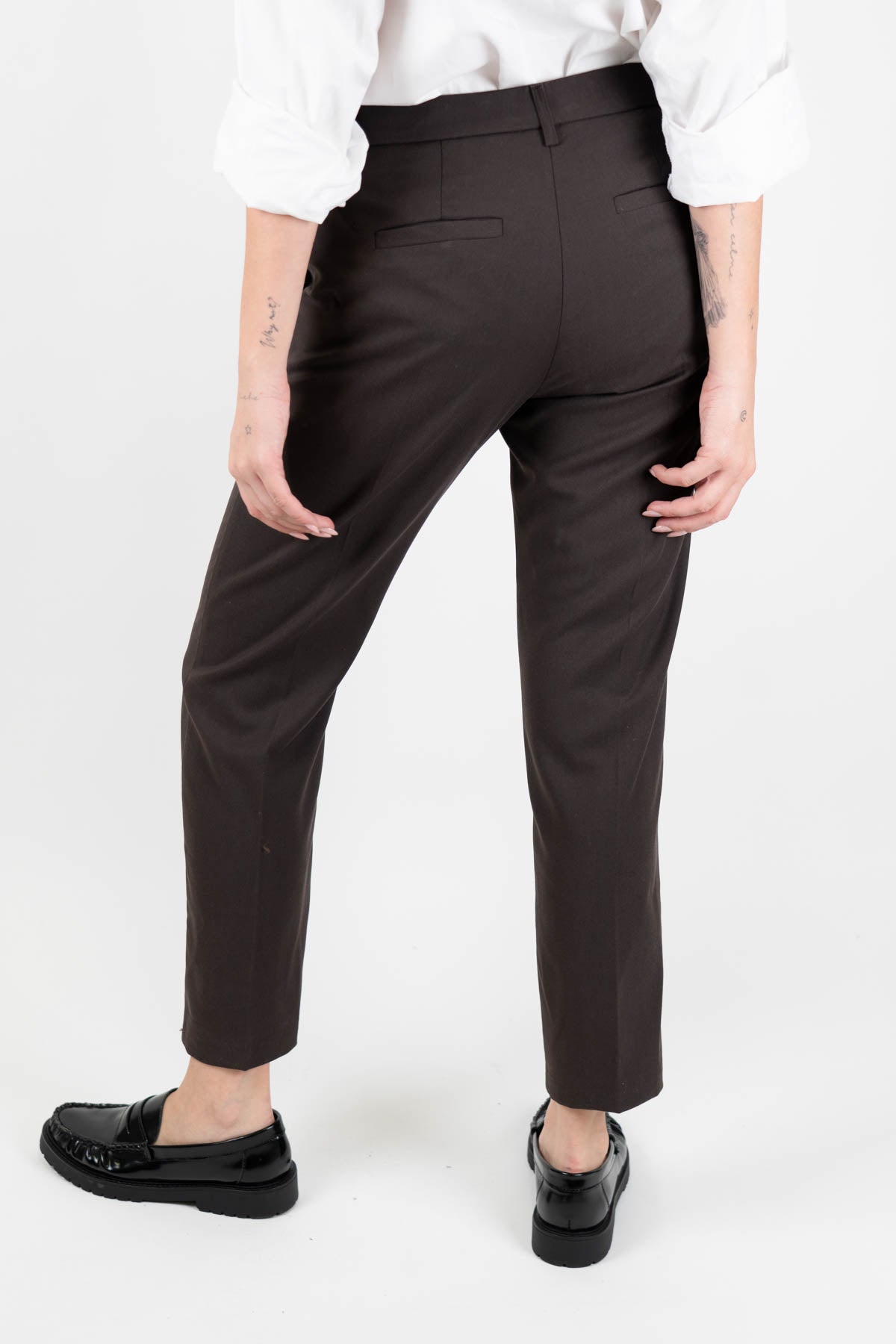 Motel - Pantalone slim con tasche laterali taglio americano