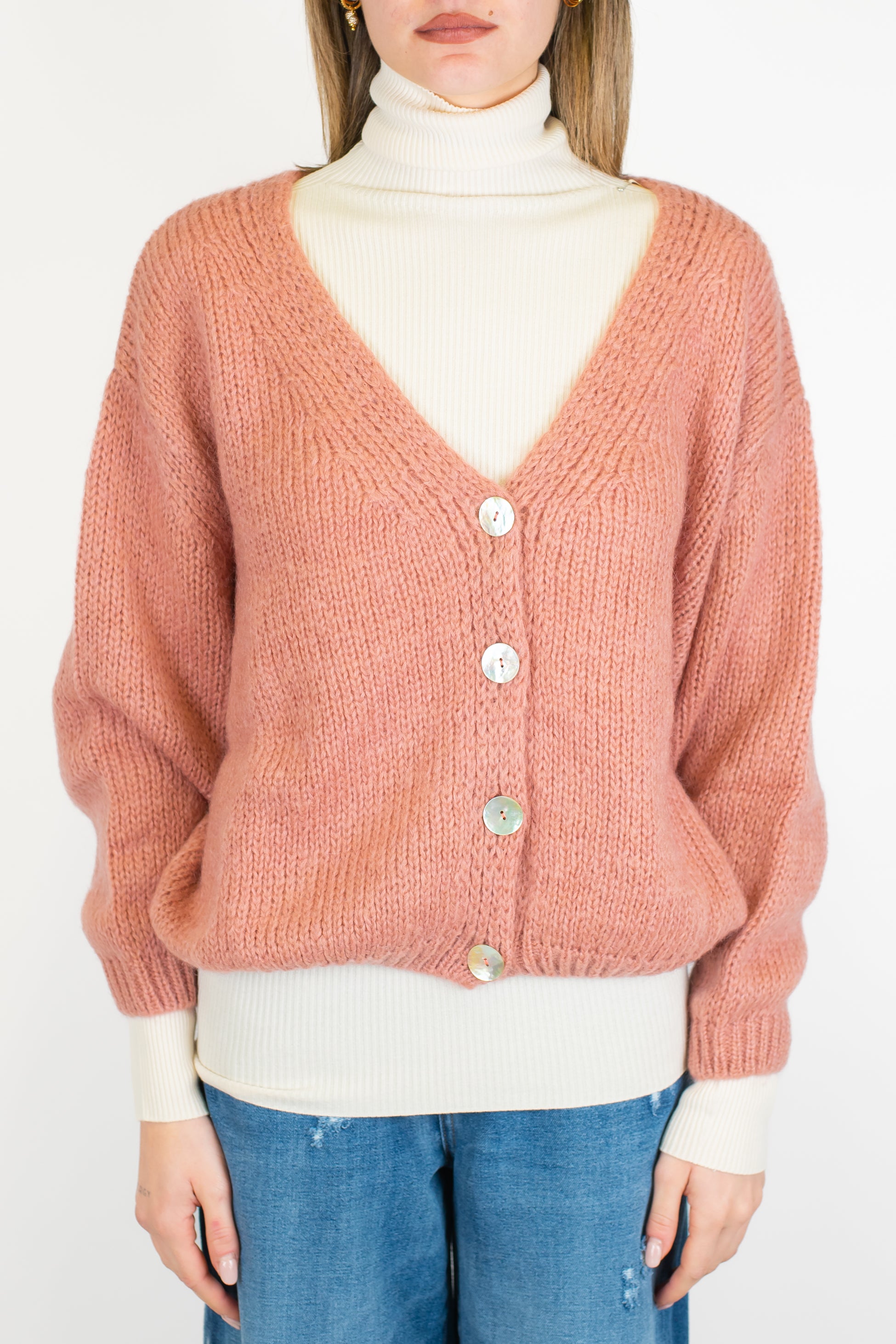 Kontatto - Cardigan quattro bottoni