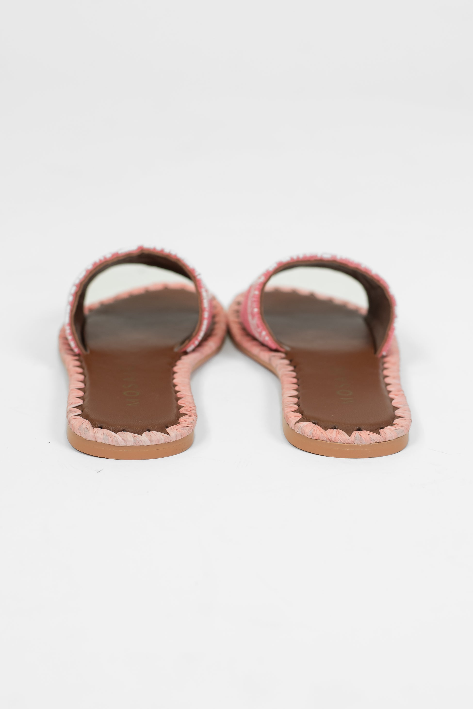 Mosaic - Ciabattina con fascia decorata da perline