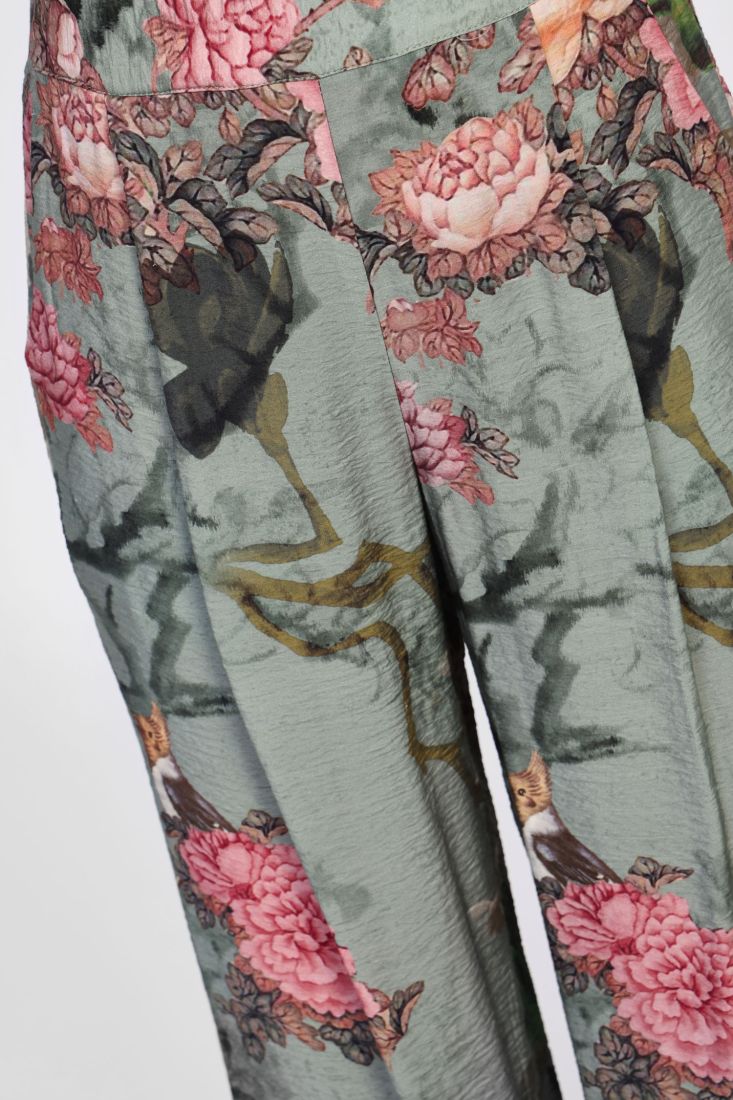 Dixie - Pantalone palazzo fantasia