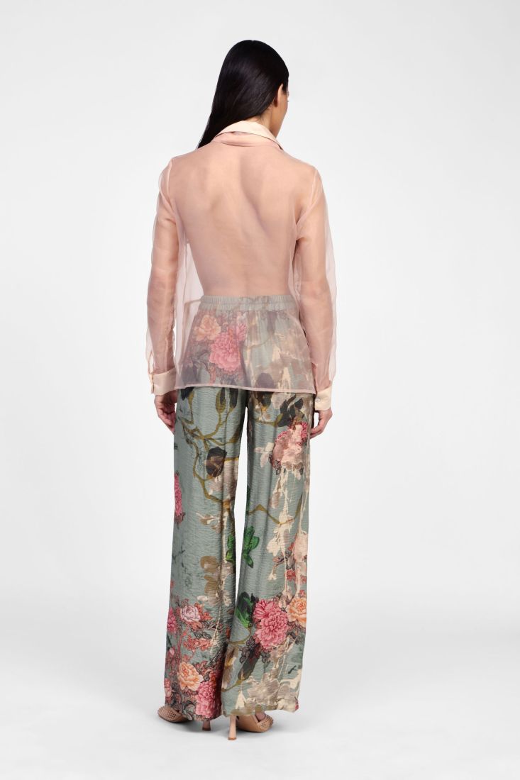 Dixie - Pantalone palazzo fantasia