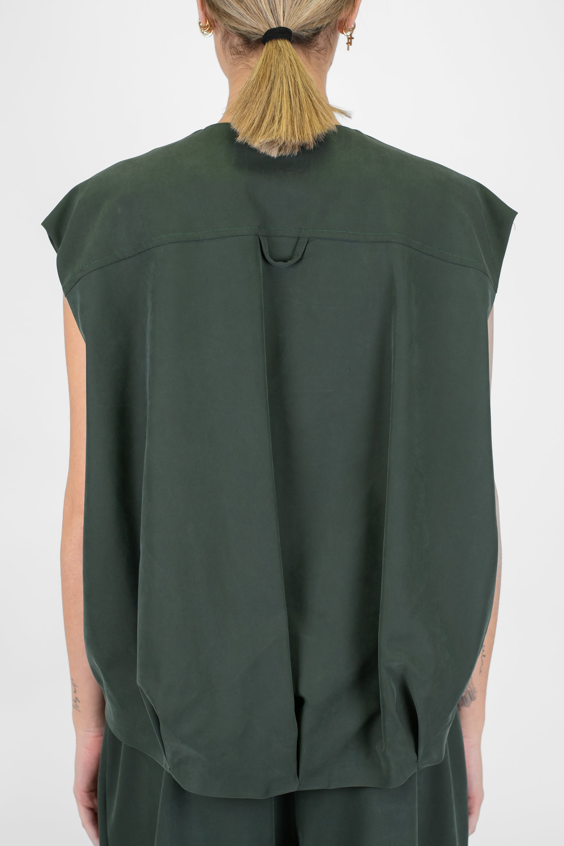 Dixie - Gilet con taschini laterali e chiusura con zip