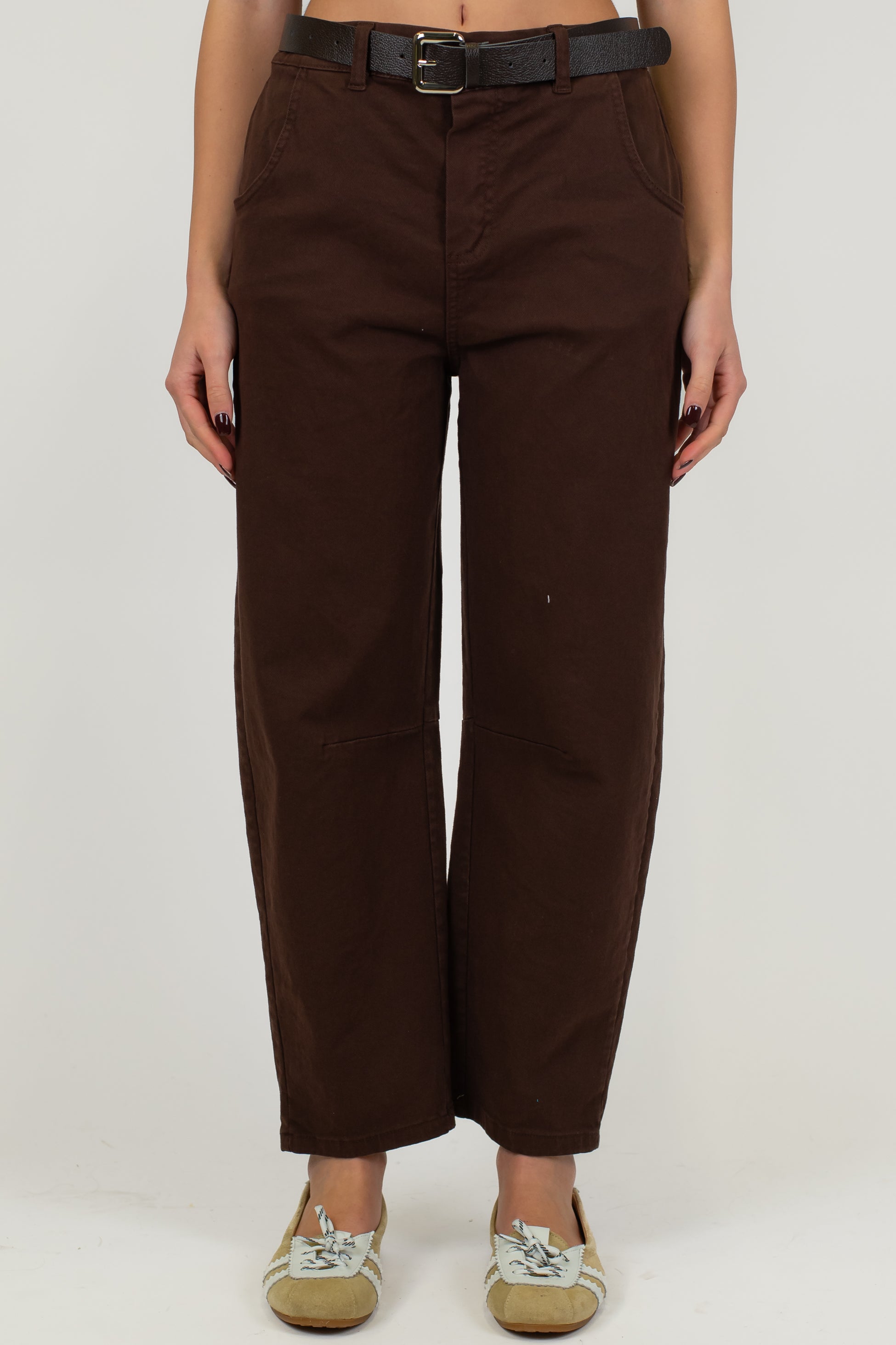 Haveone - Pantalone balloon con elastico sul retro