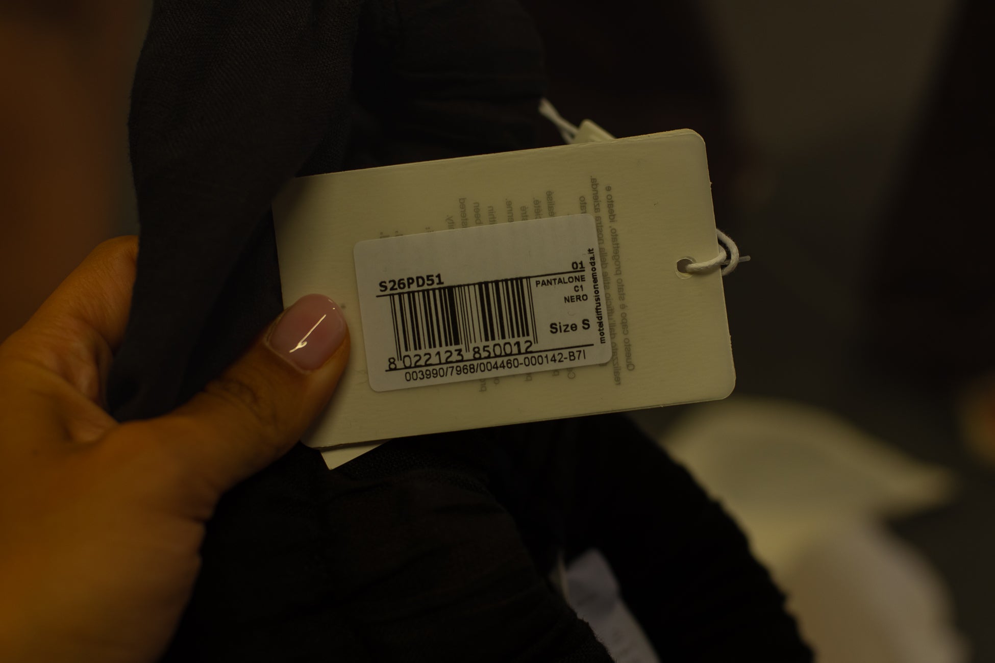 Motel - Pantalone balloon in puro lino con coulisse
