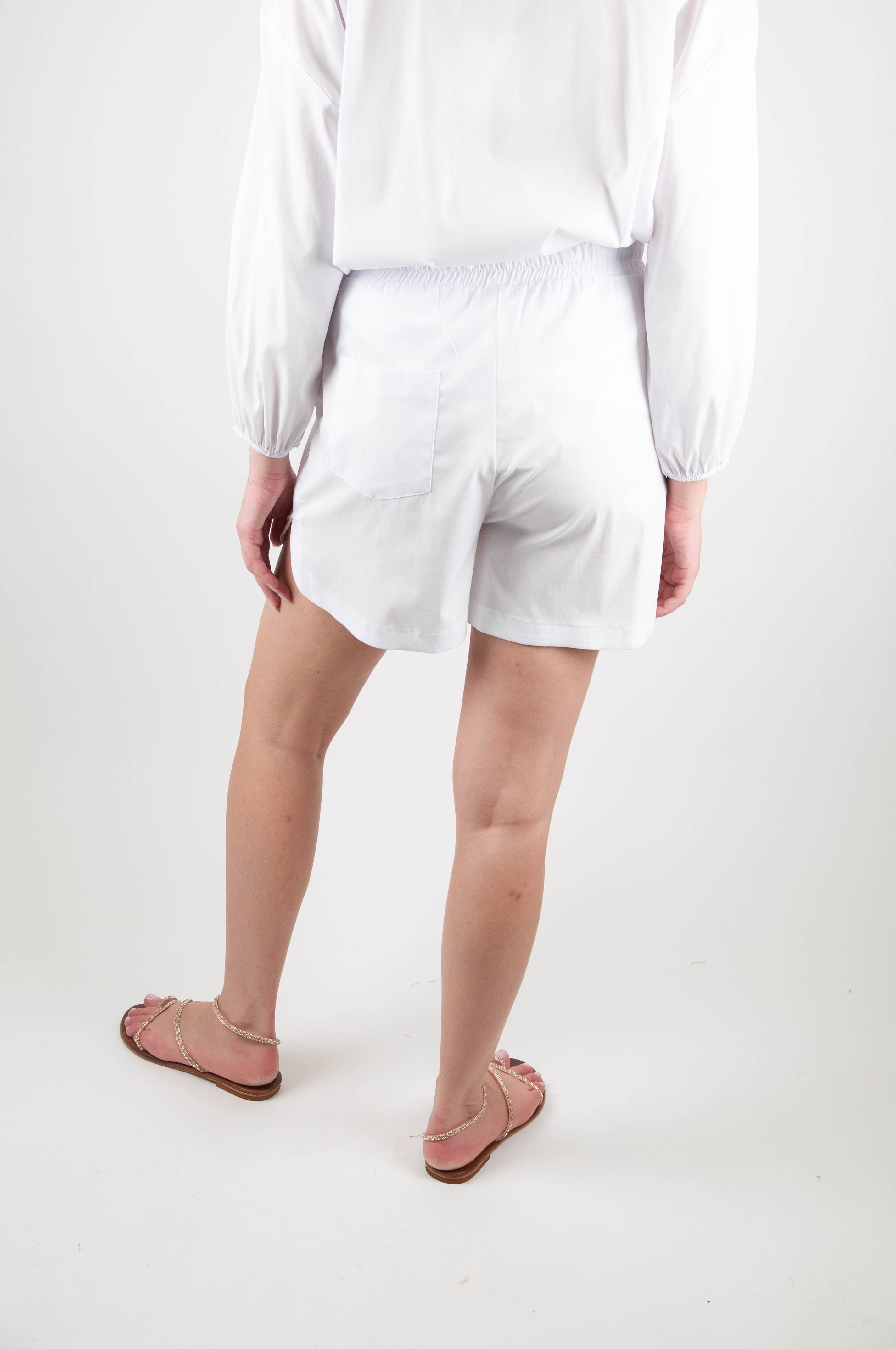 Tensione in - Shorts in cotone con coulisse