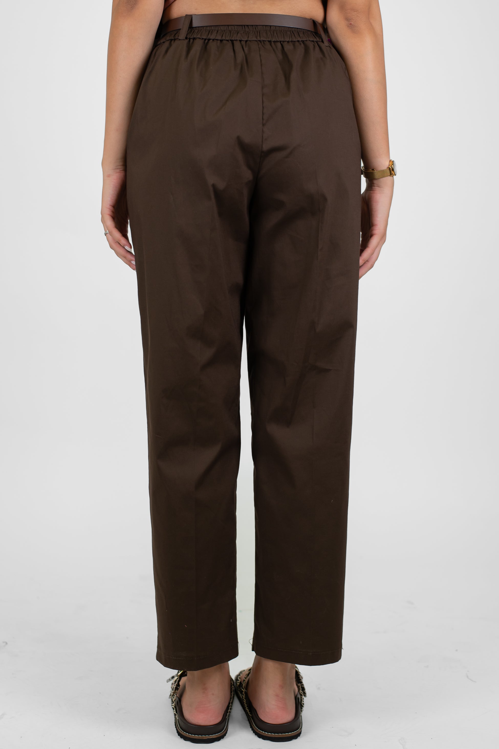 Tensione in - Pantalone regoular chino in tela paracadute