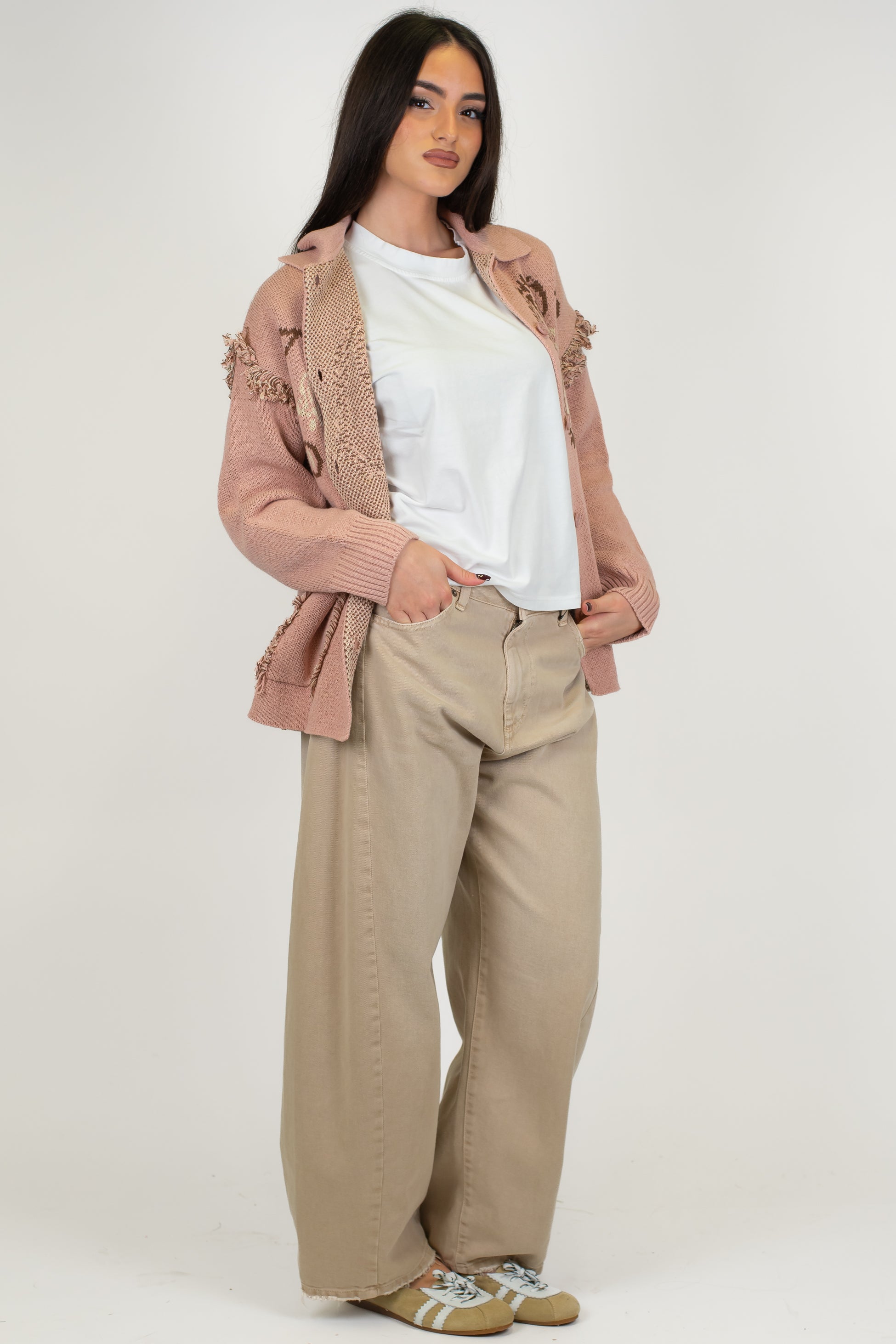 Tensione in - Jeans barrel modello ZUMI