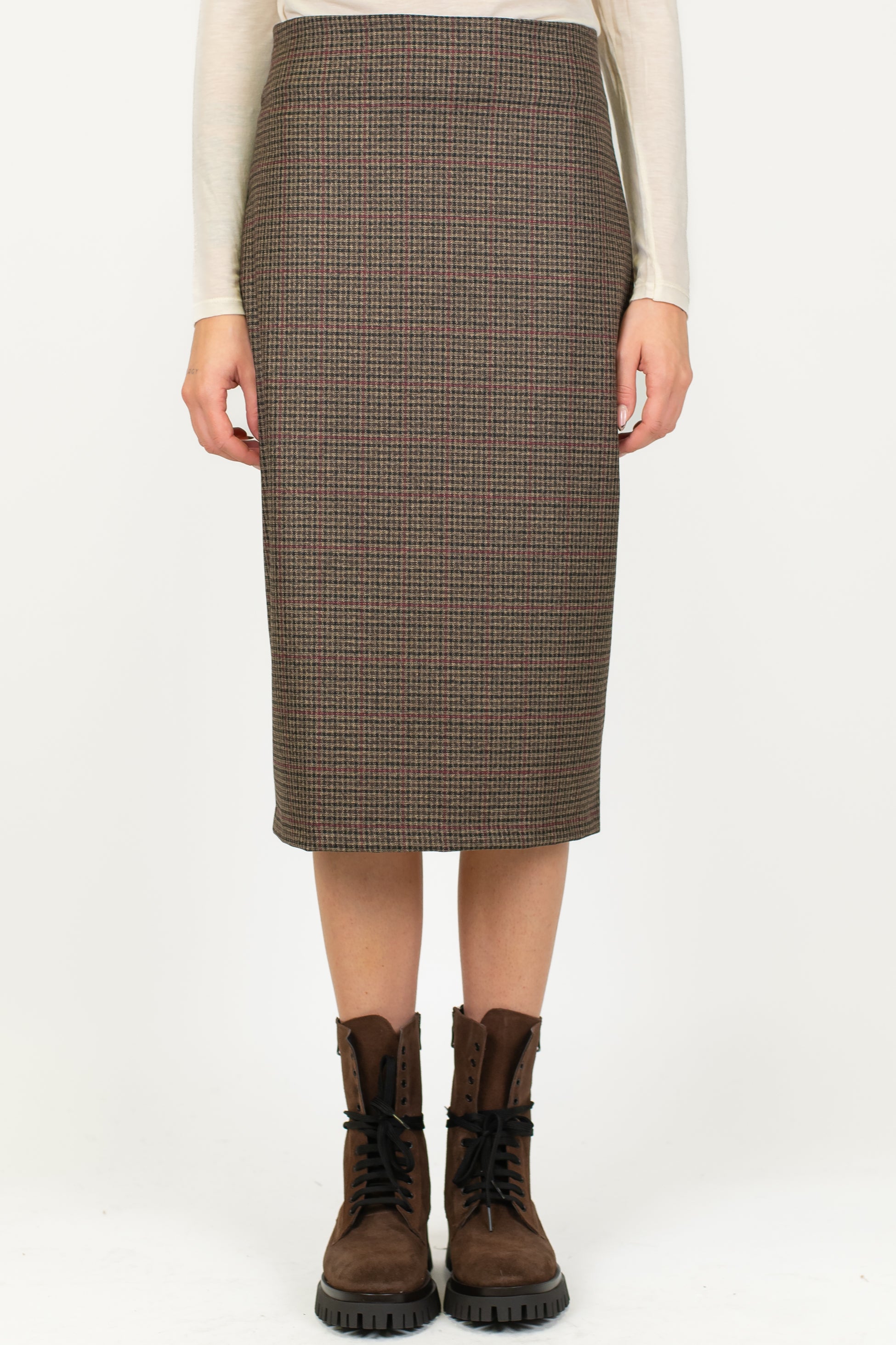 Motel - GOnna tubino microfantasia pied de paule