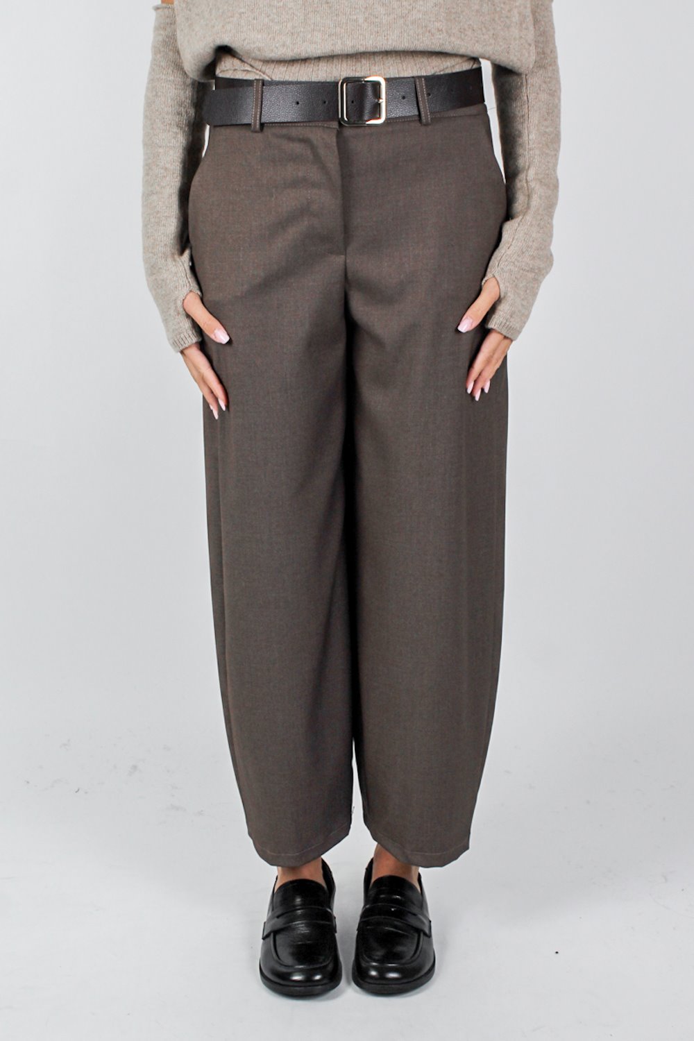 Haveone - Pantalone balloon crop