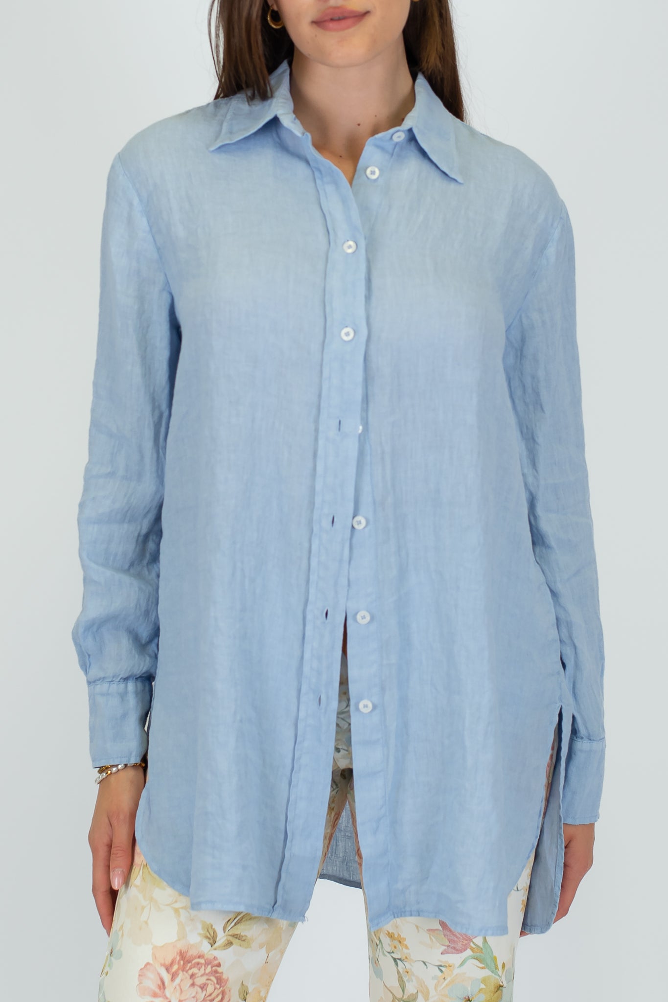 Tensione in - Camicione 100% lino