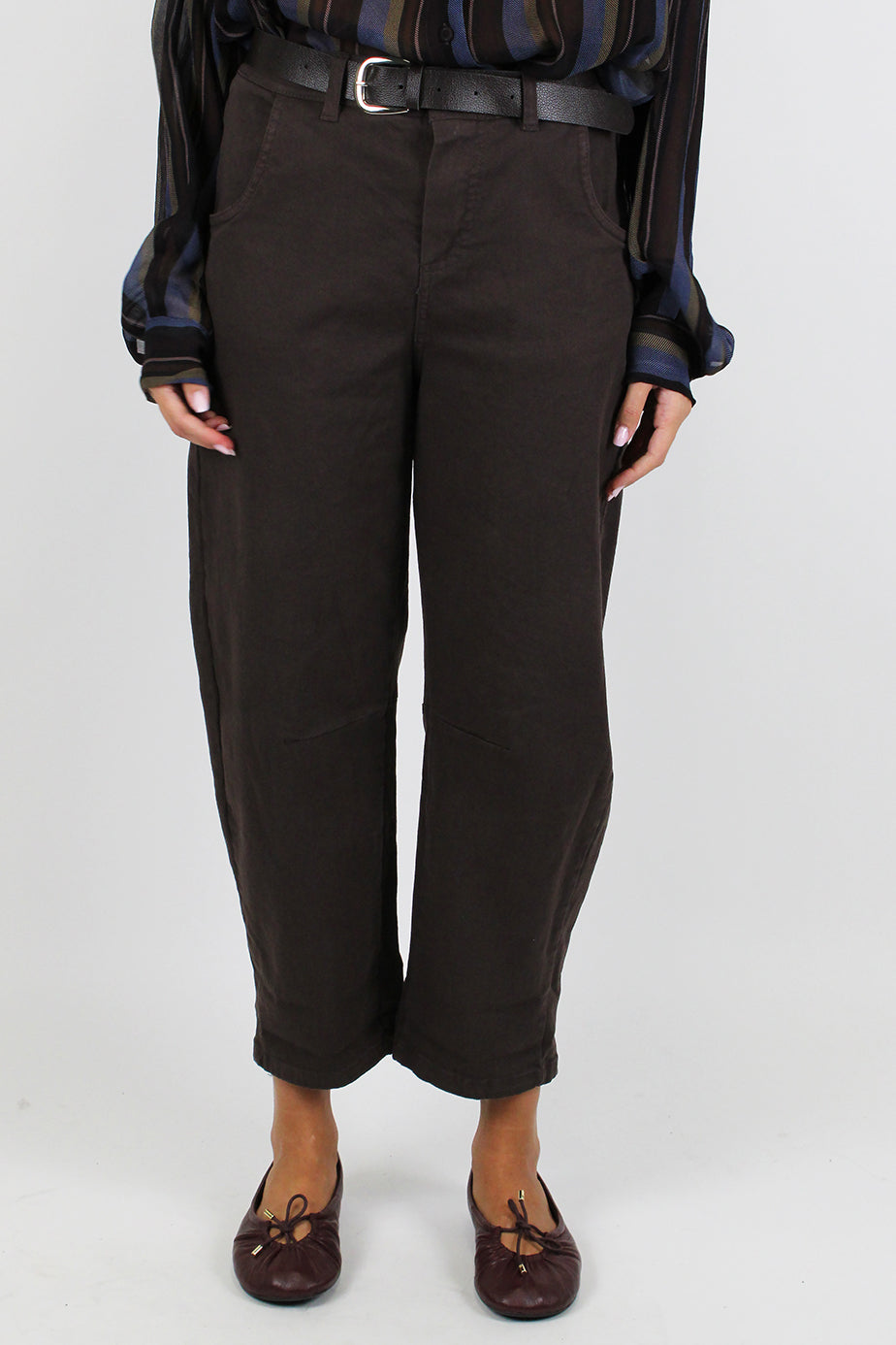 Haveone - Pantalone balloon con elastico sul retro