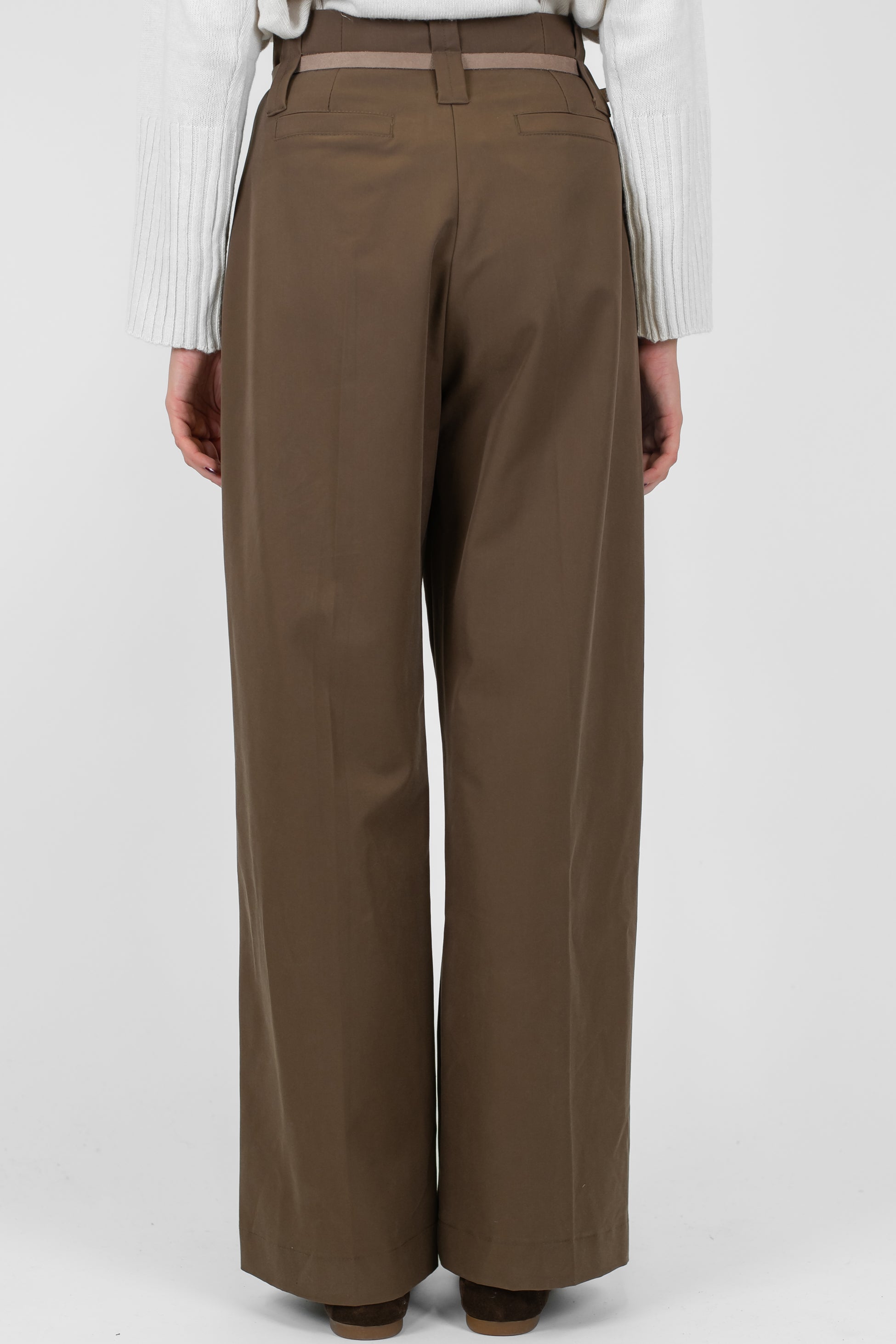 Maryley - Pantalone palazzo a vita alta