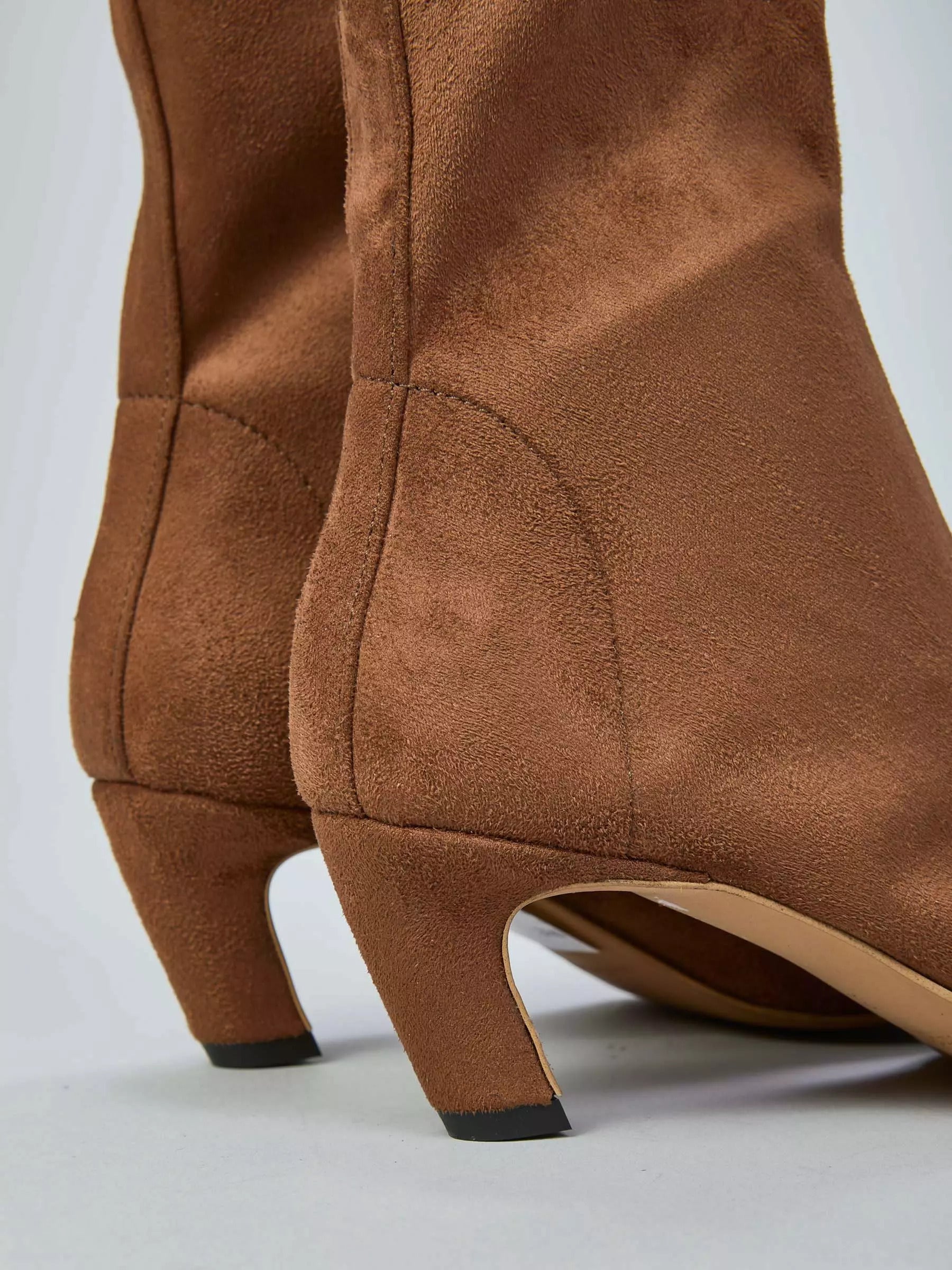 Ovyè - Tronchetto stretch in camoscio