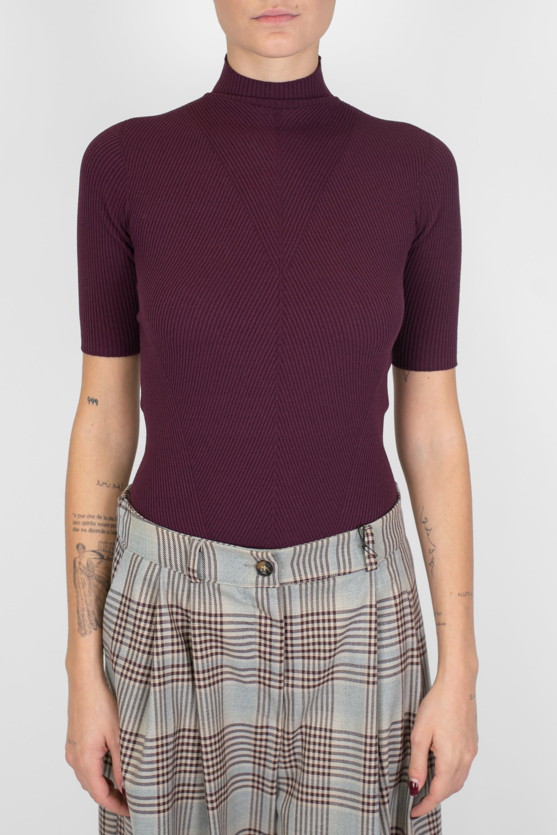 Kontatto - Lupetto mezzamanica a coste