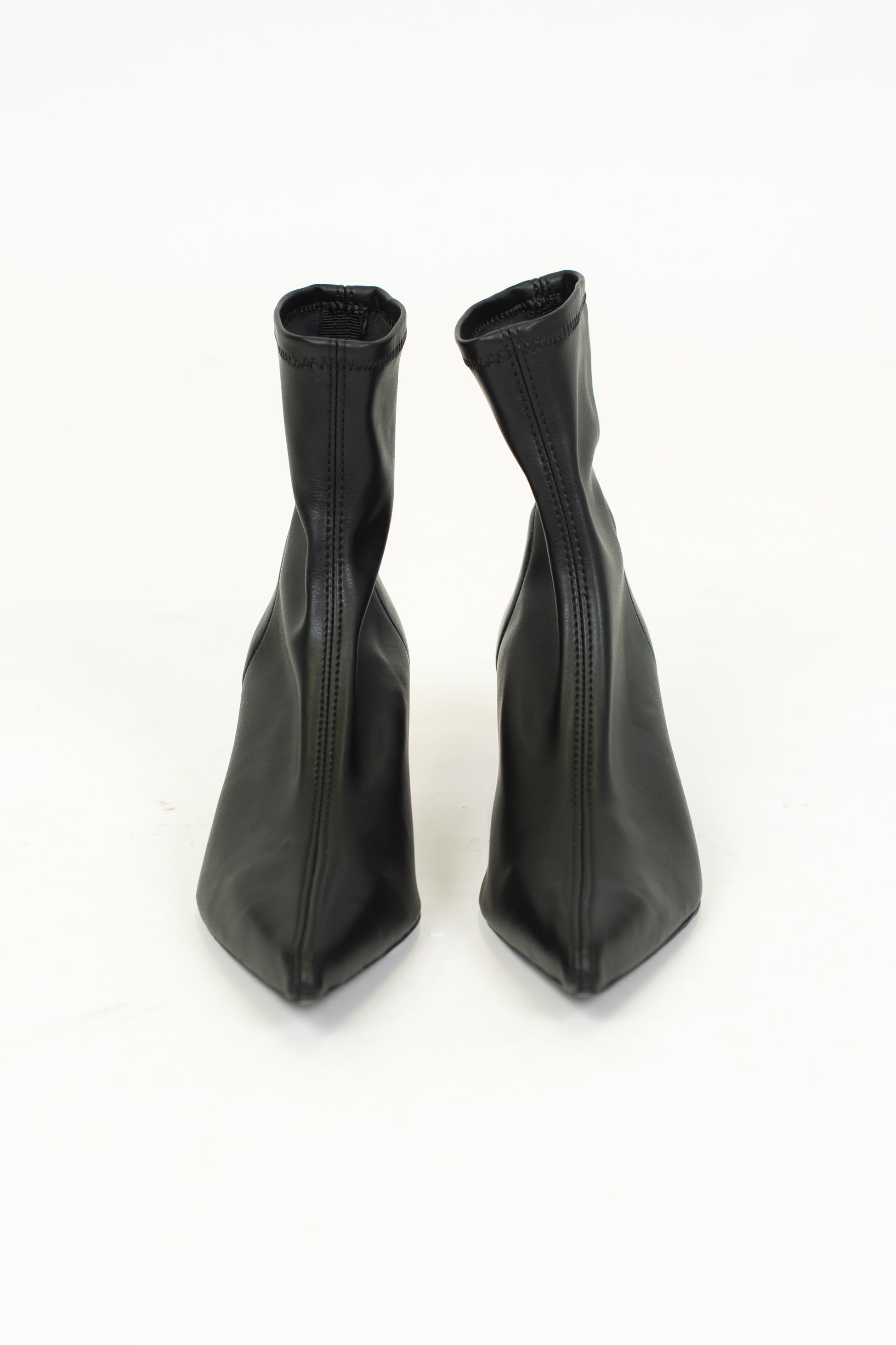 Ovyé - Tronchetto stretch in pelle