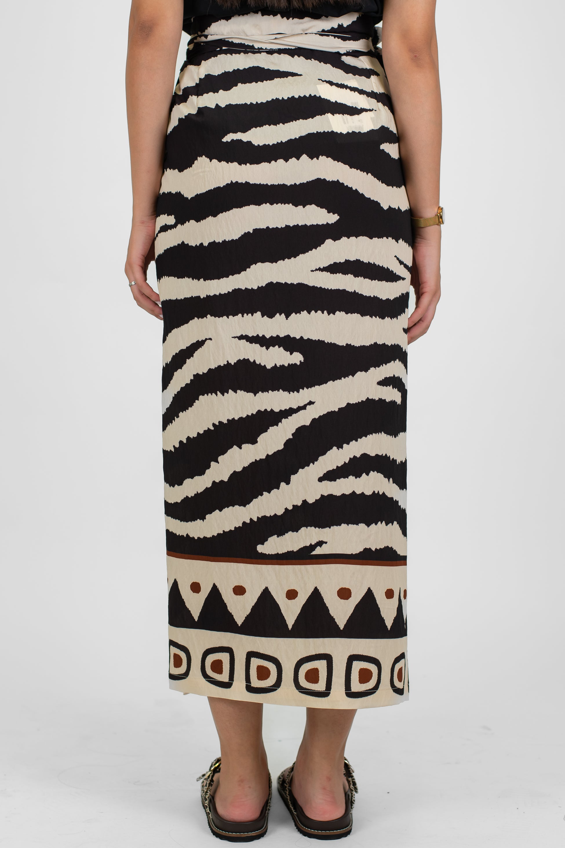 Dixie - Gonna portafoglio fantasia etnica