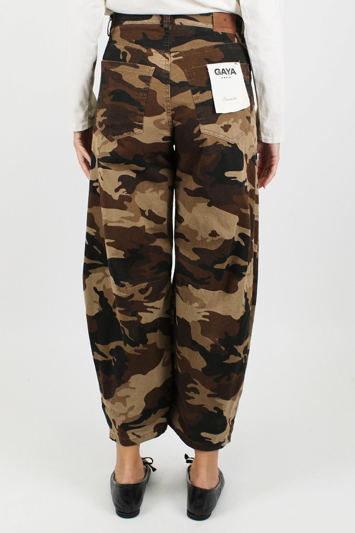 Souvenir - Pantalone balloon camouflage modello Gaya