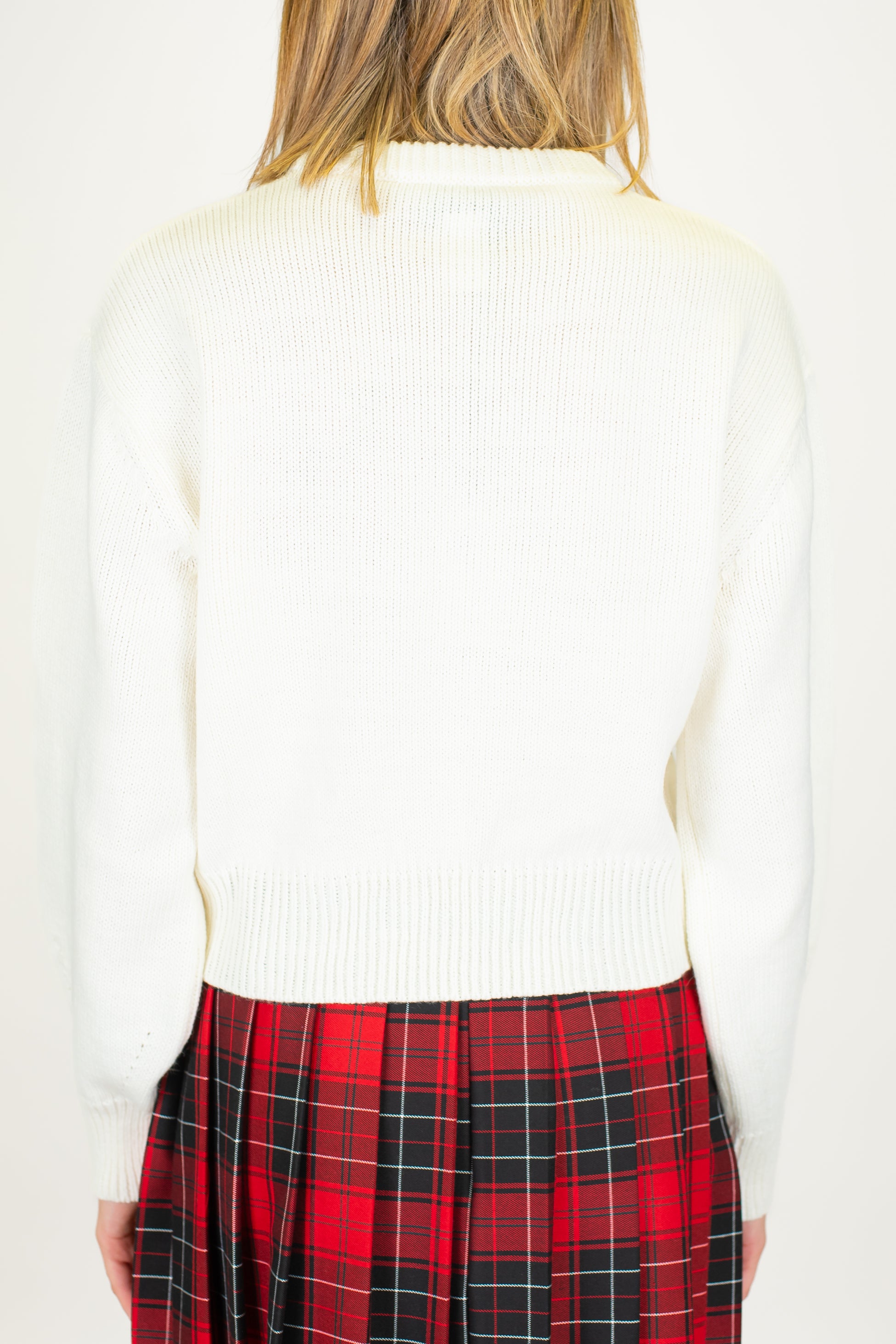 Maryley - Maglia in misto lana con scritta