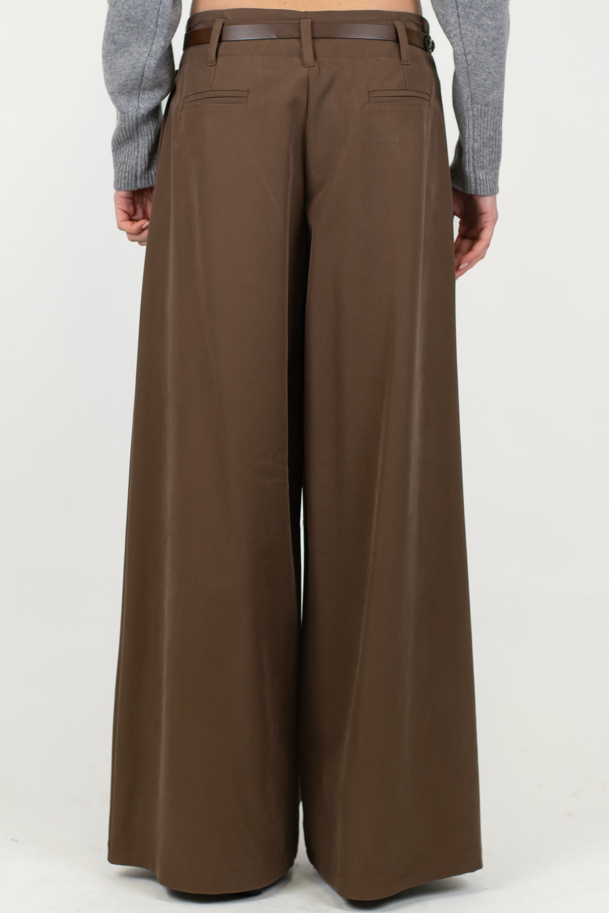 Tensione in - Pantalone palazzo con pinces