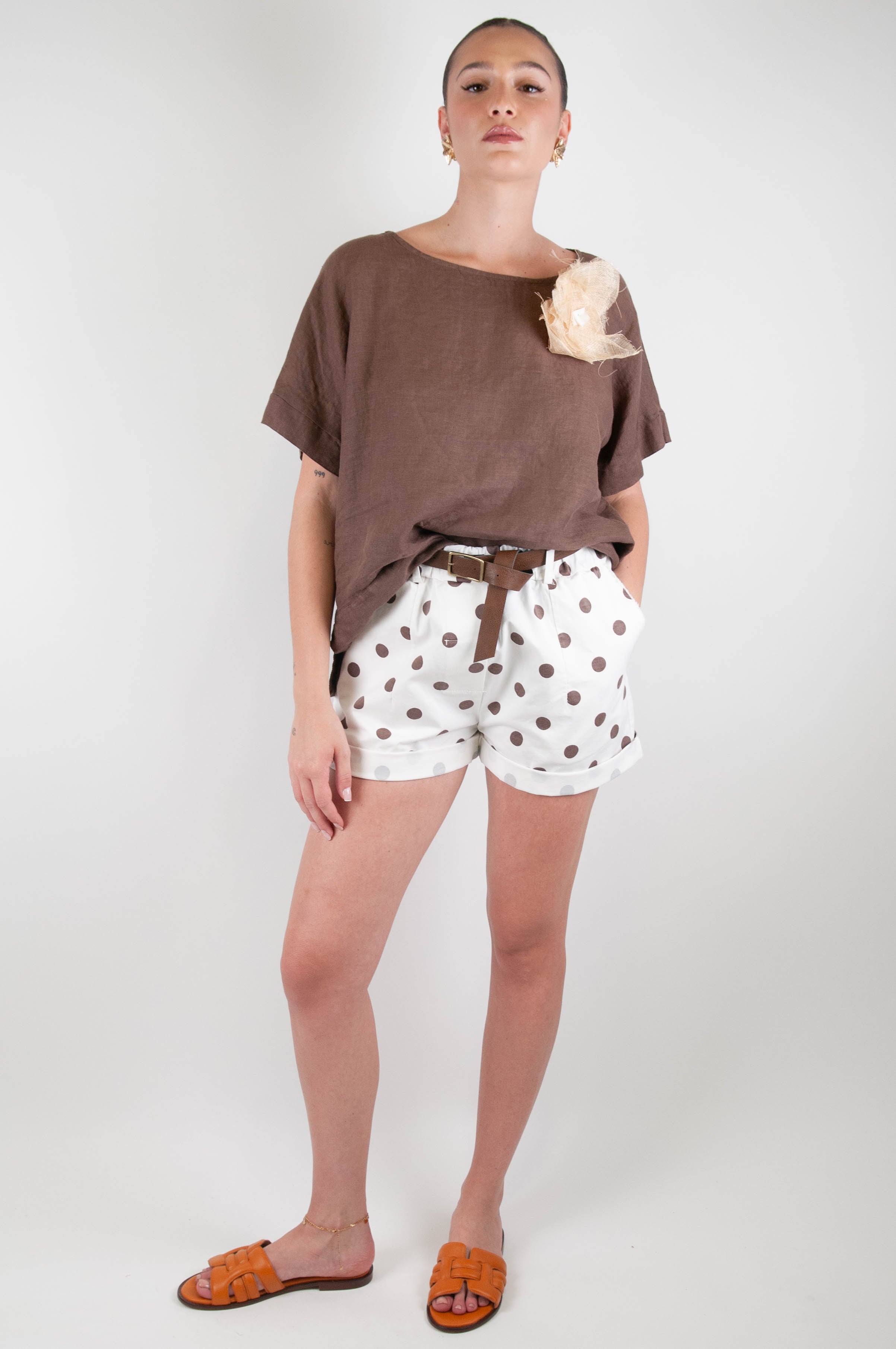 Motel - Shorts fantasia pois