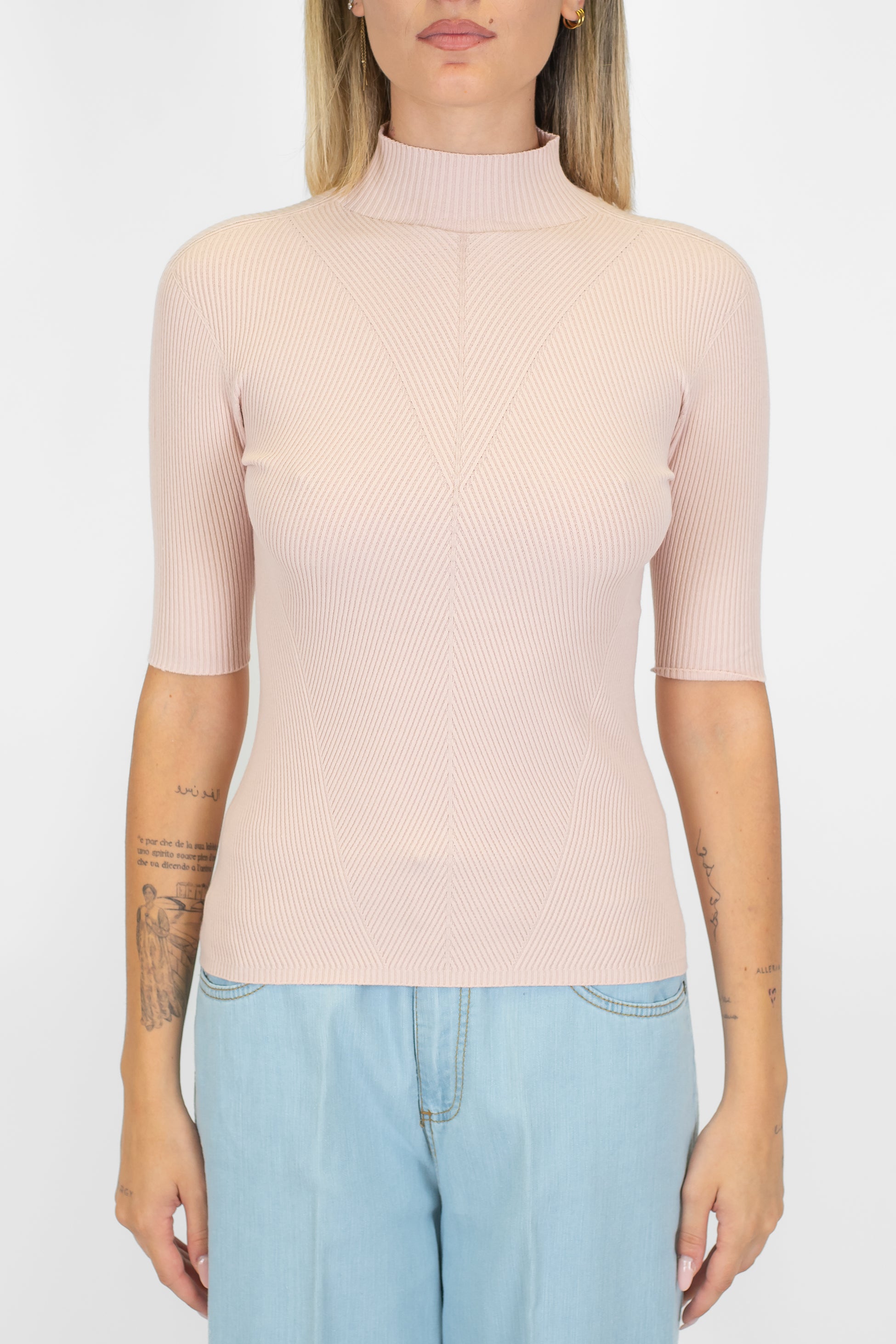 Kontatto - Lupetto mezzamanica a coste