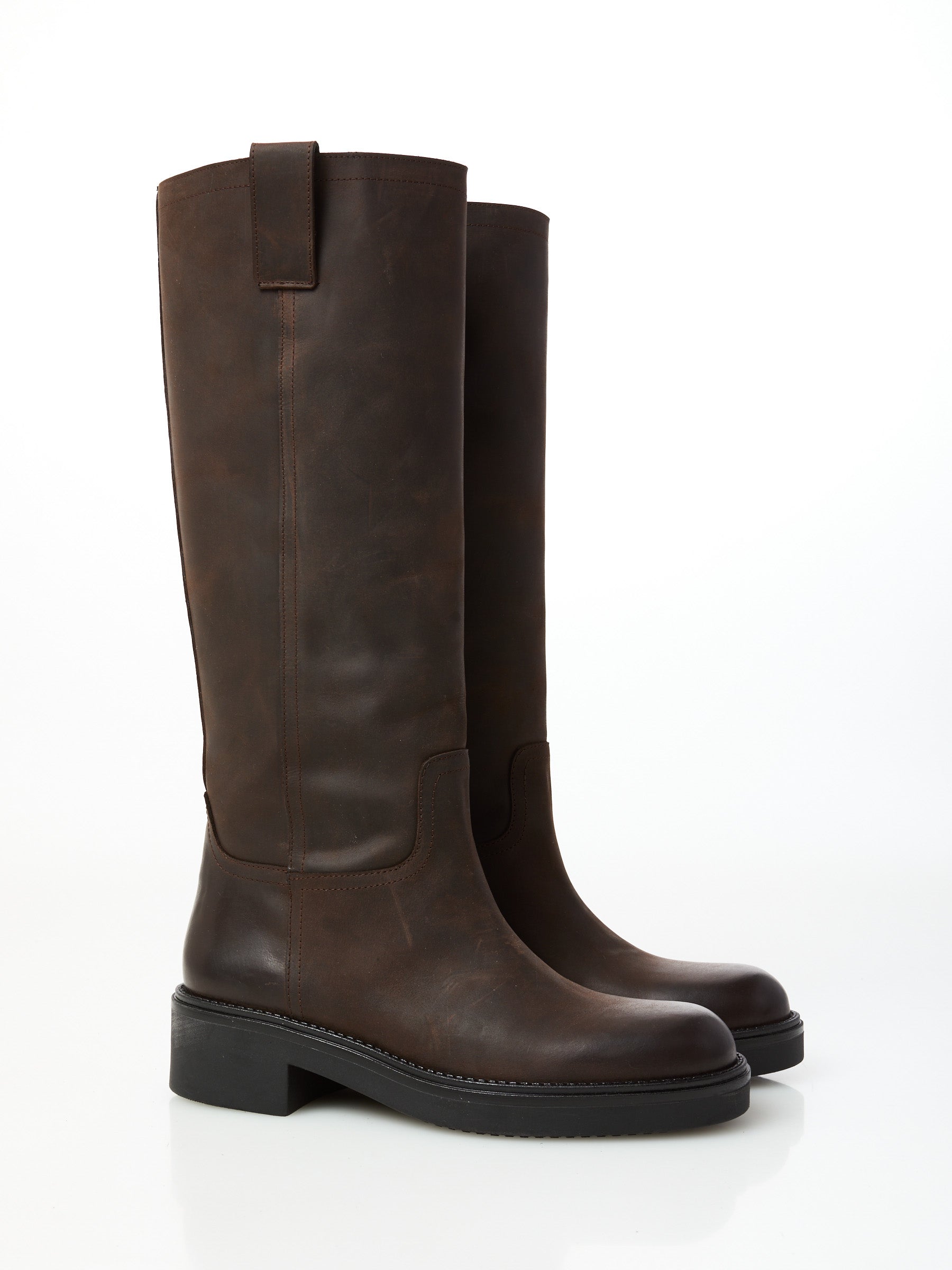 Ovyè - Stivale alto in pelle