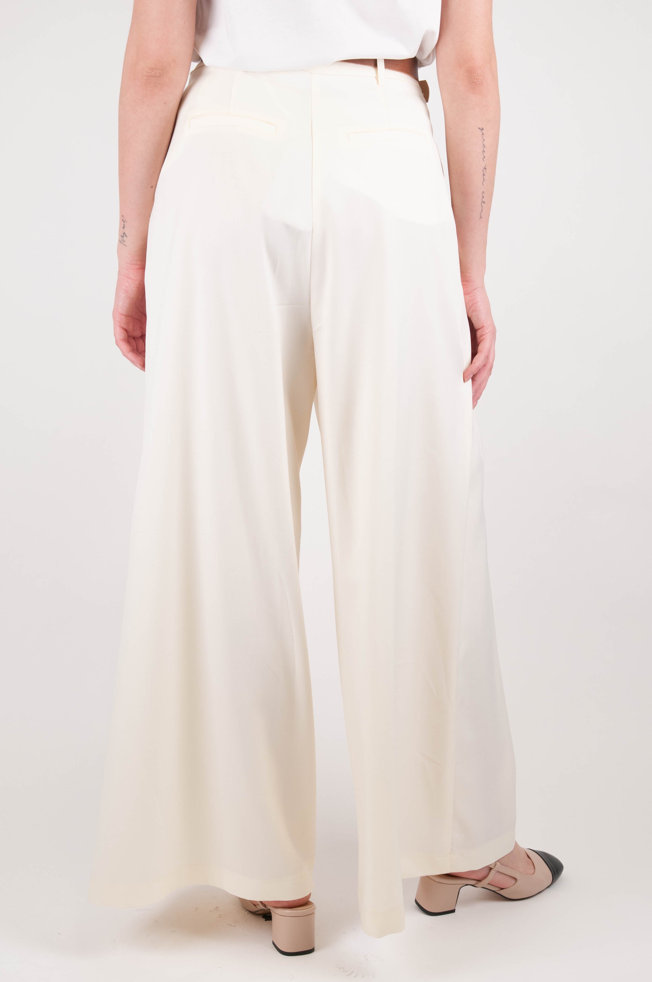 Motel - Palazzo trousers with pleats