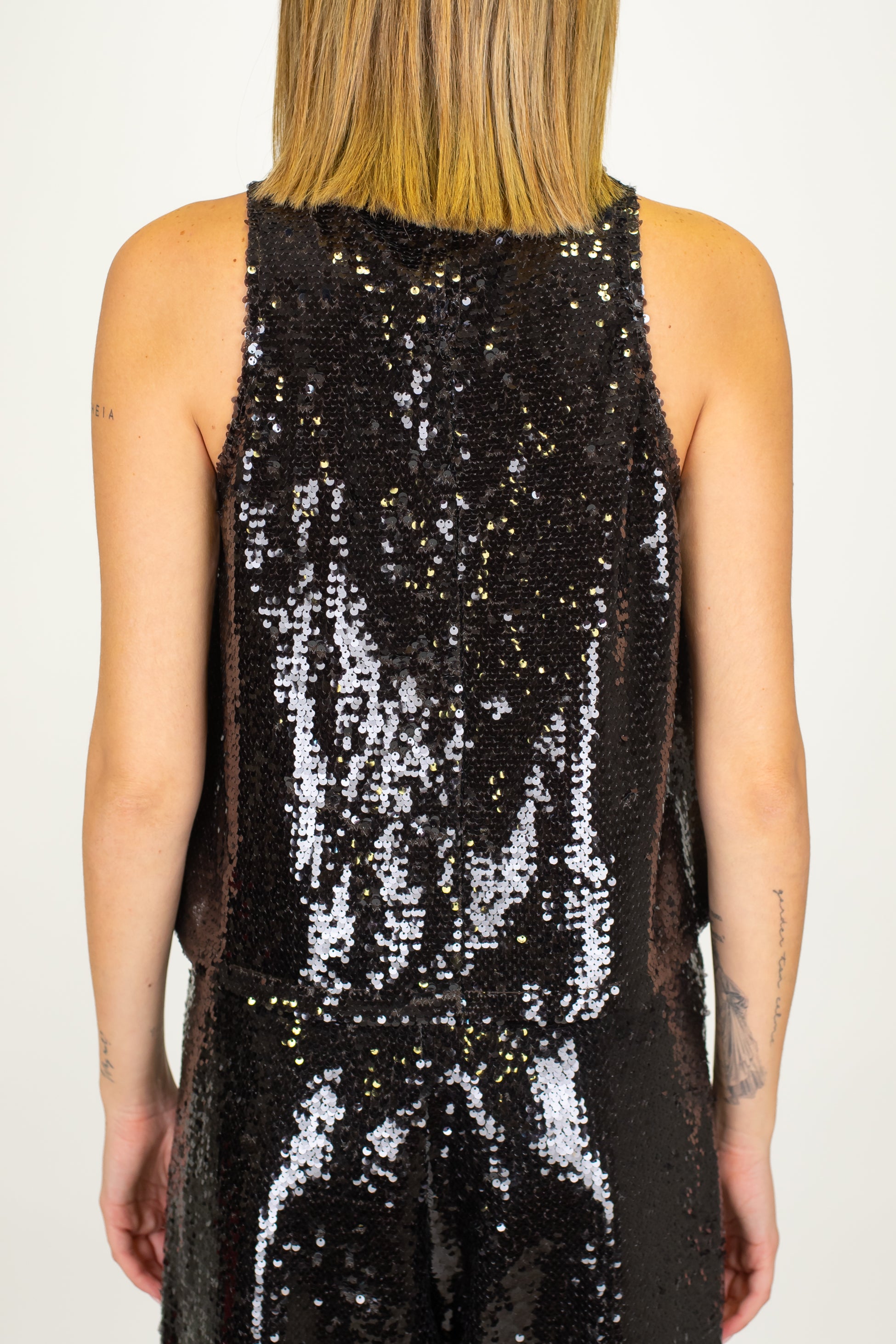 Tensione in - Top paillettes