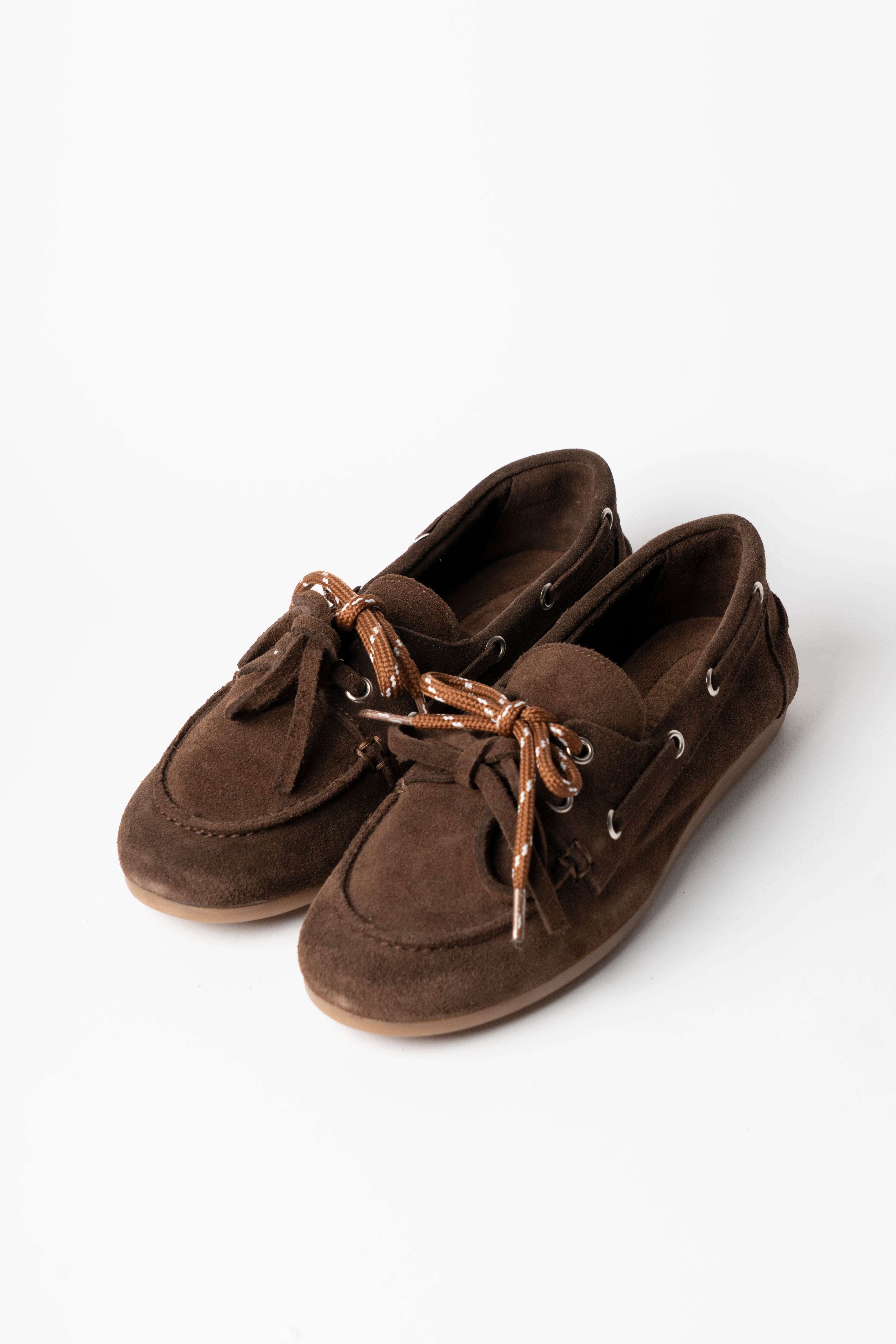 Ovyé - Mocassino in camoscio con laccio