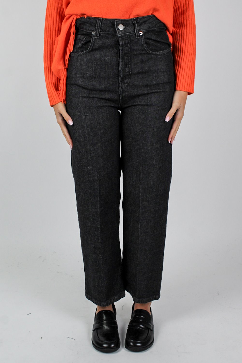 Tensione in - Jeans regular lavaggio nero