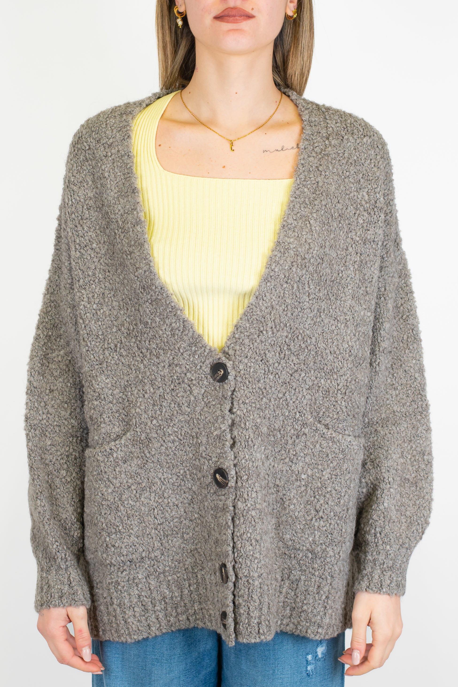 Tensione in - Cardigan over in misto lana