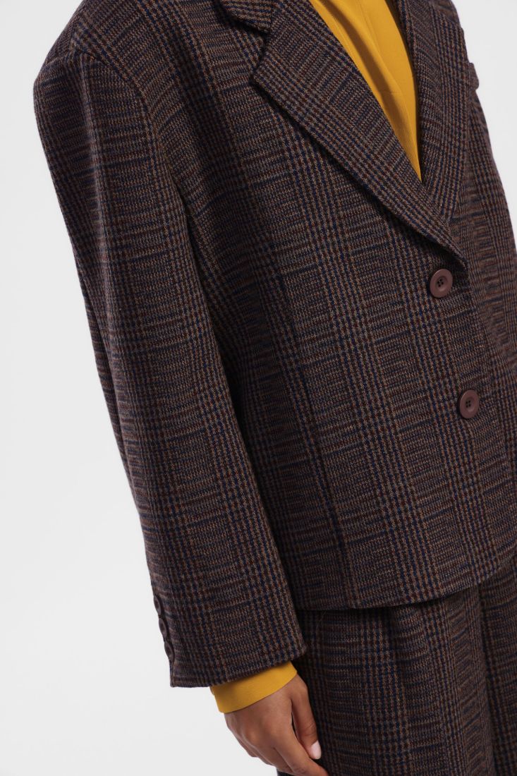 Dixie - Giacca monopetto principe di galles