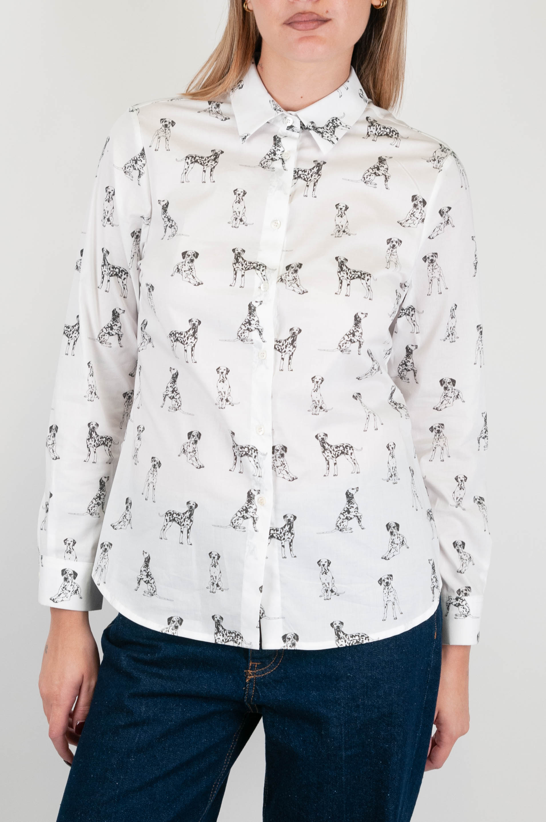 Tensione in - Camicia fantasia dalmata