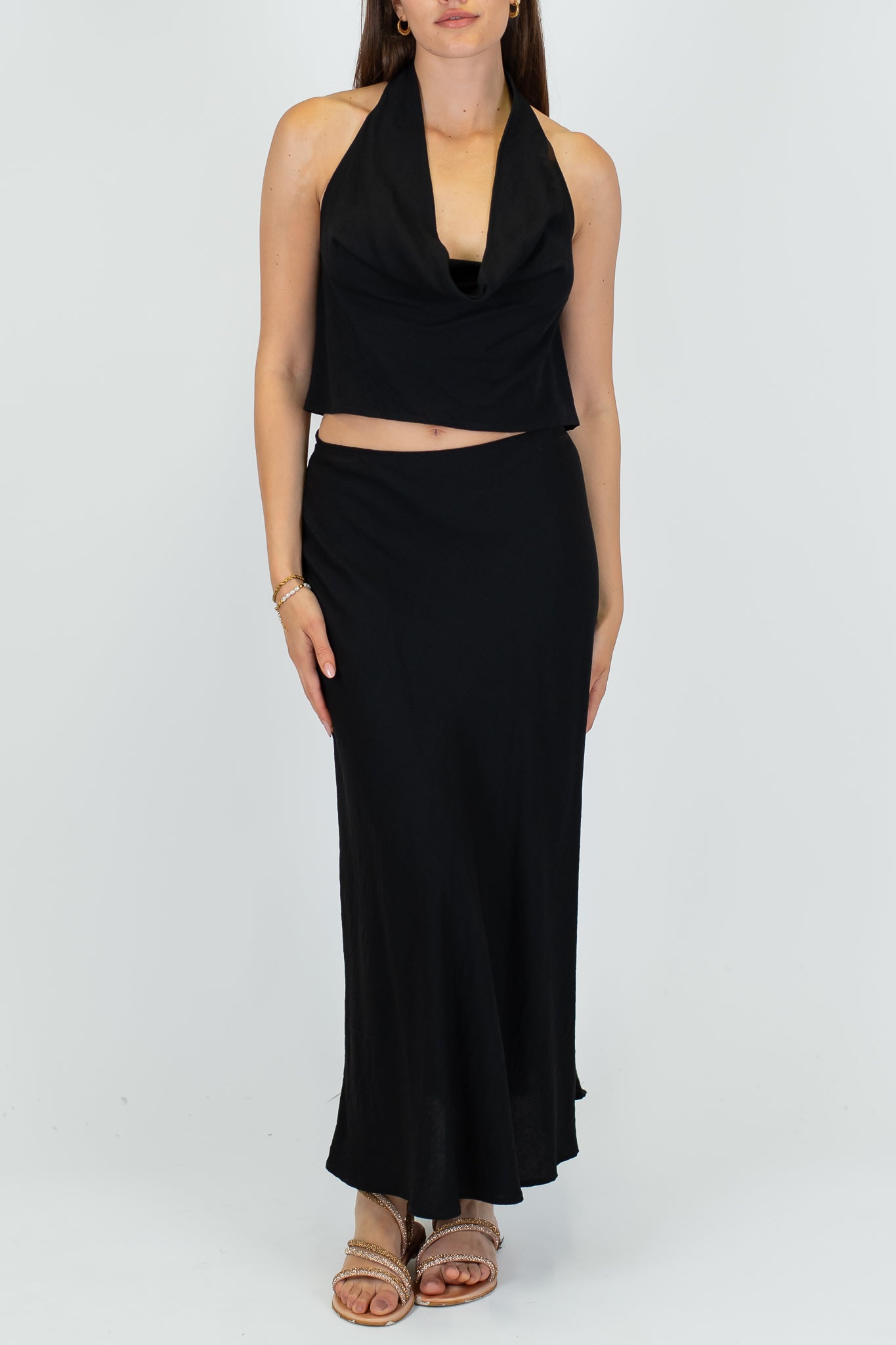 Haveone - Gonna lunga con elastico in vita