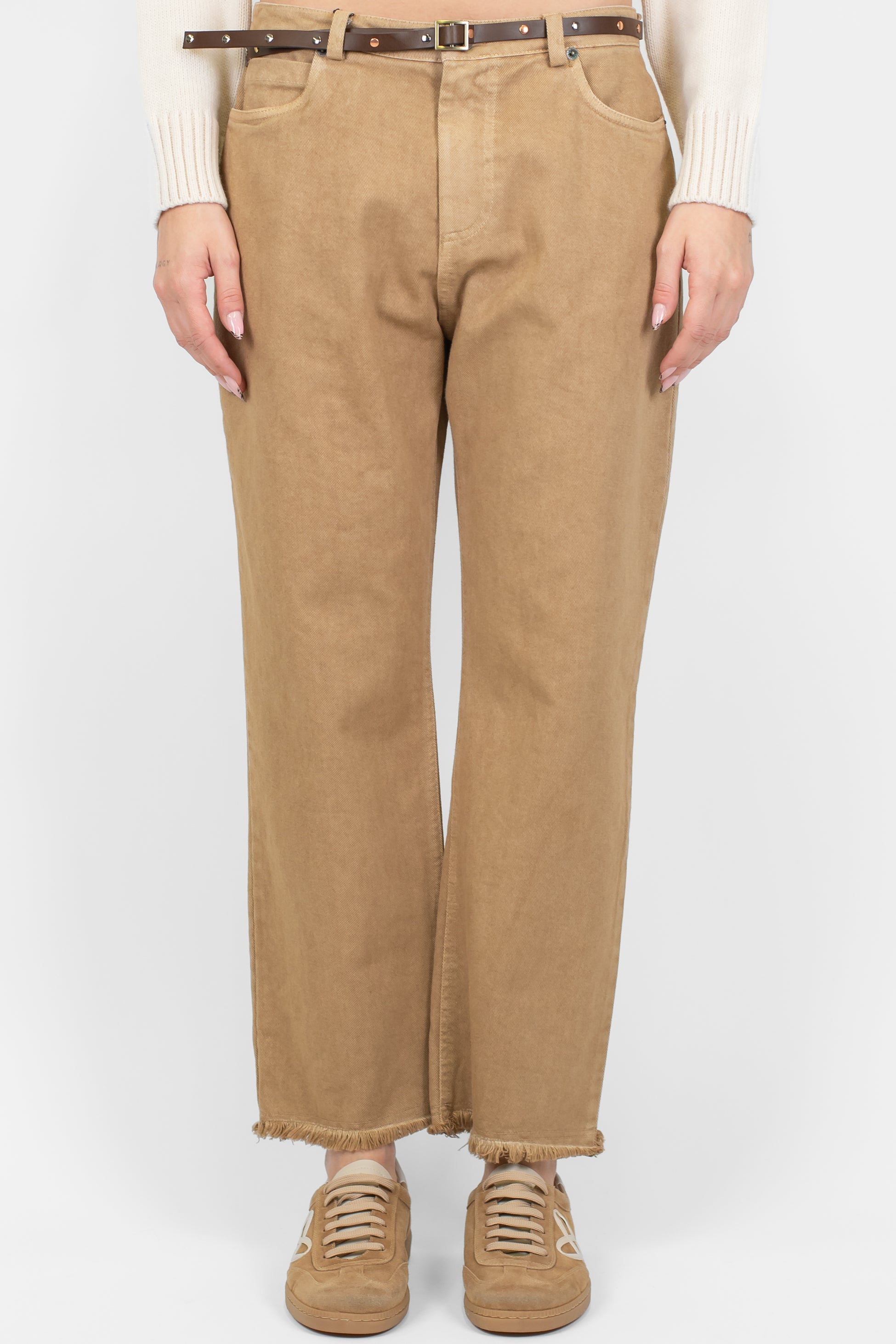 Tensione in - Pantalone regular in denim colorato