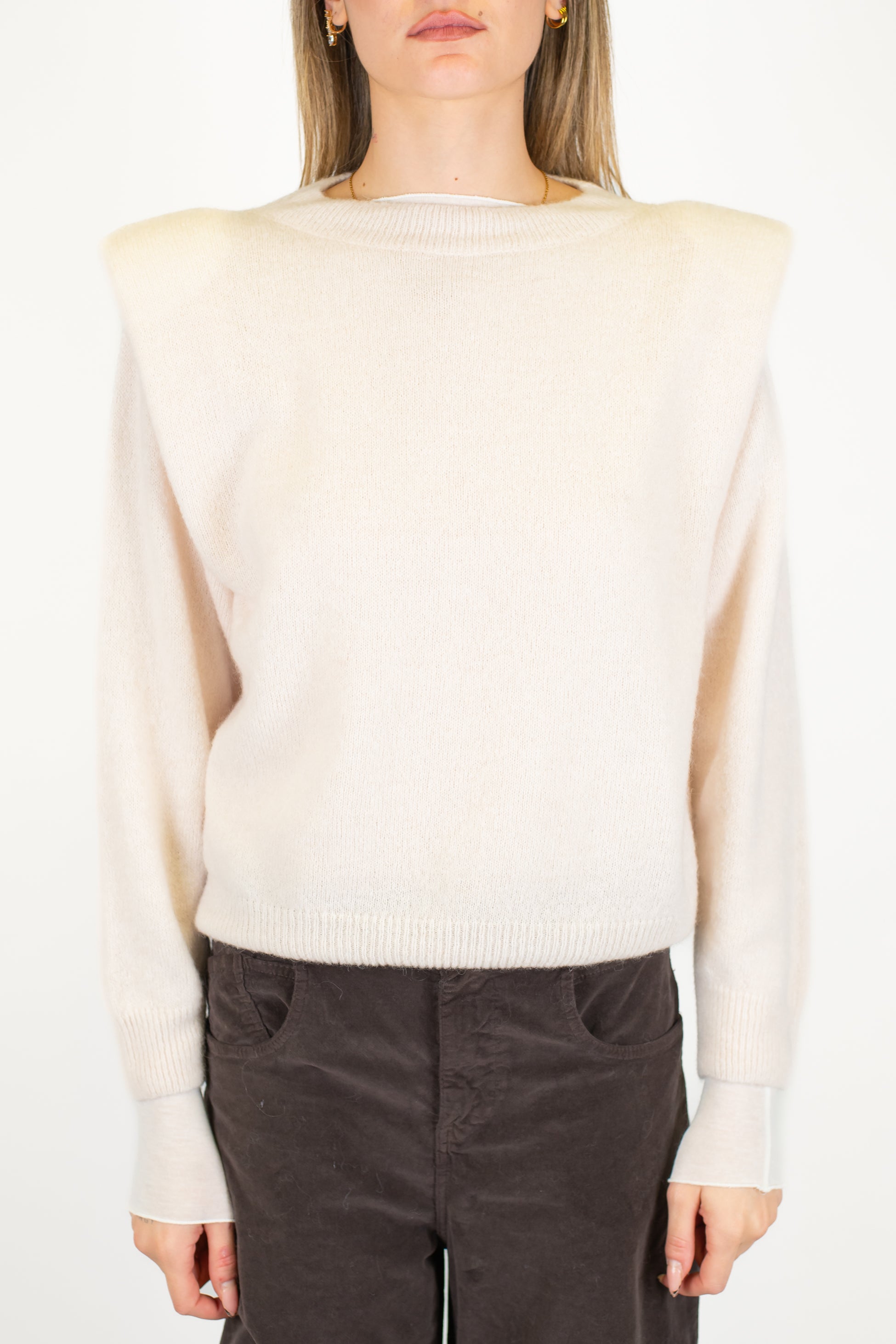 Dixie - Maglia con spalline tinta unita