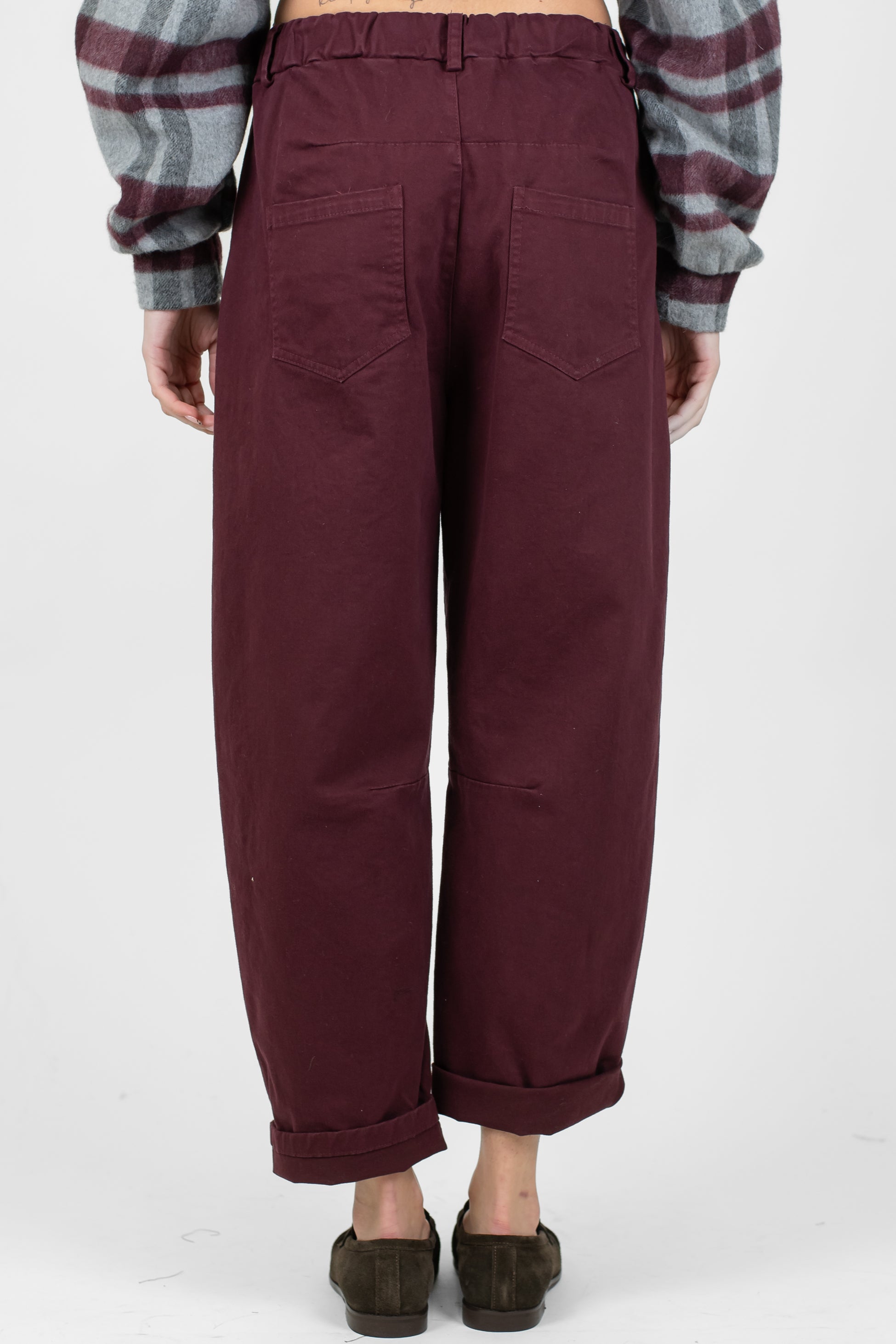 Tensione in - Pantalone balloon in cotone invernale