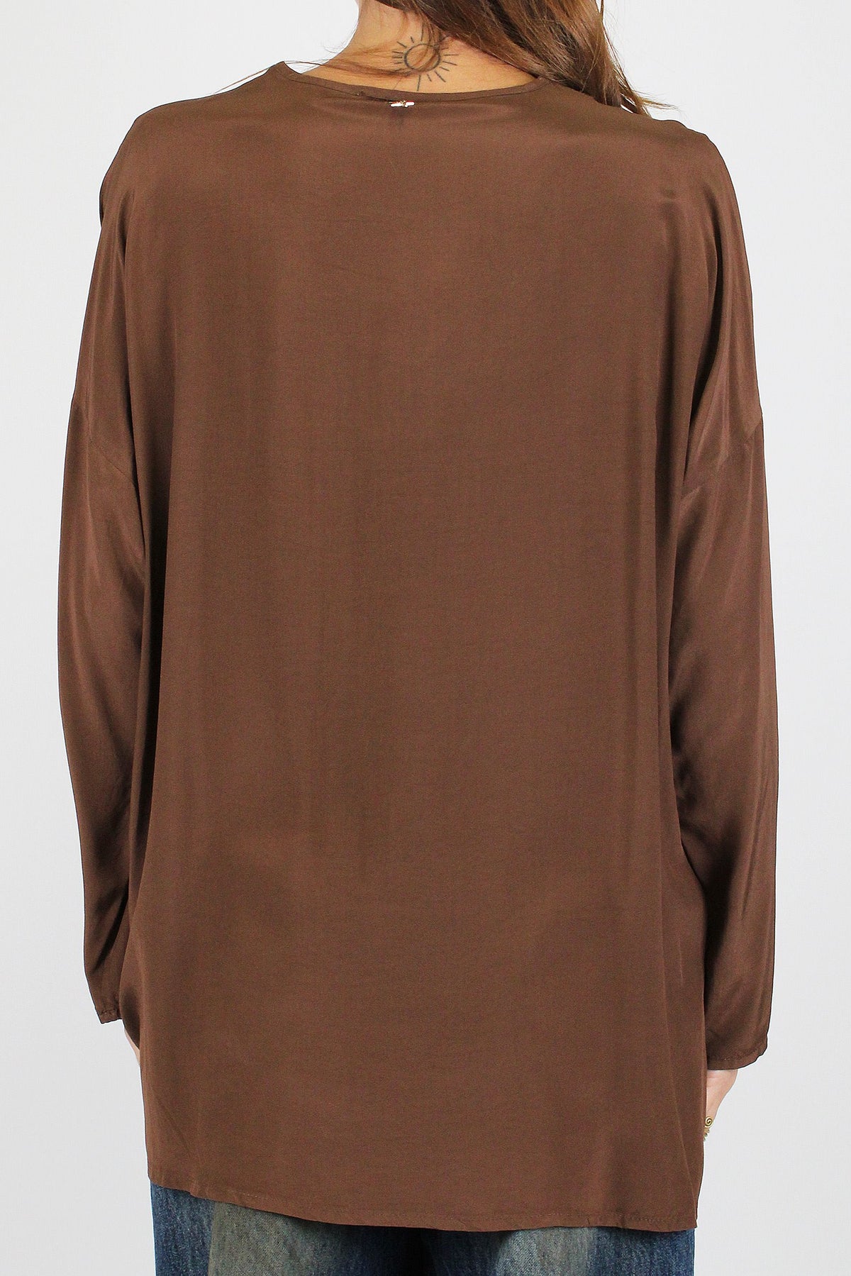 Souvenir - Blusa scollo a V in viscosa