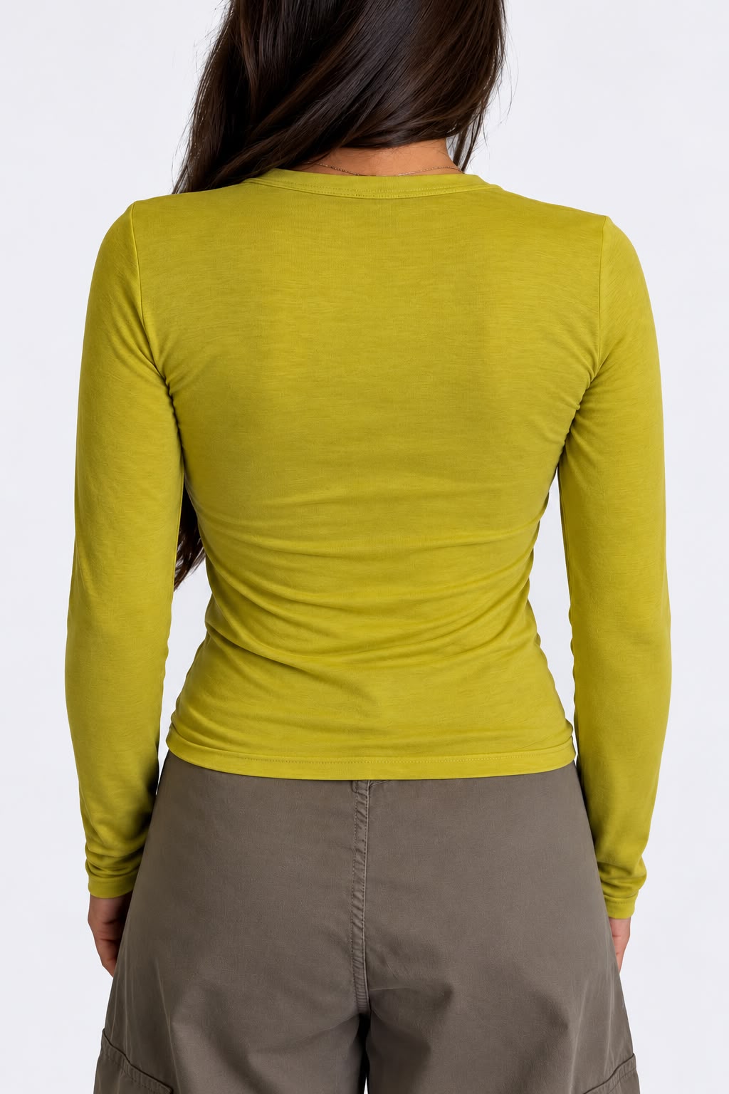 Dixie - Maglia serafino basic in misto cashmere