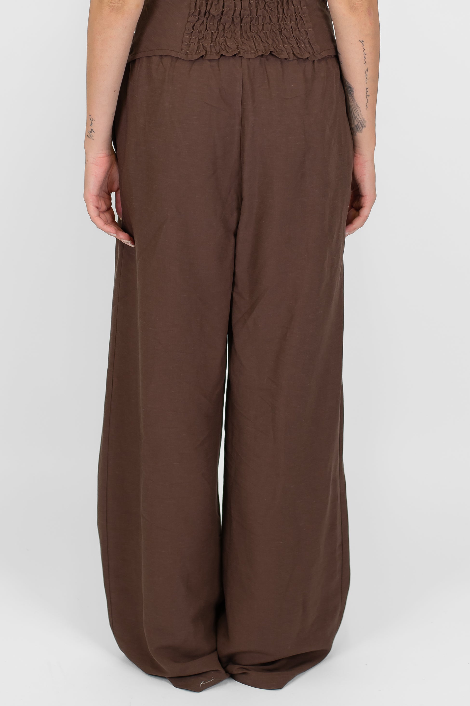 Tensione in - Coordinato pantalone e top a fascia