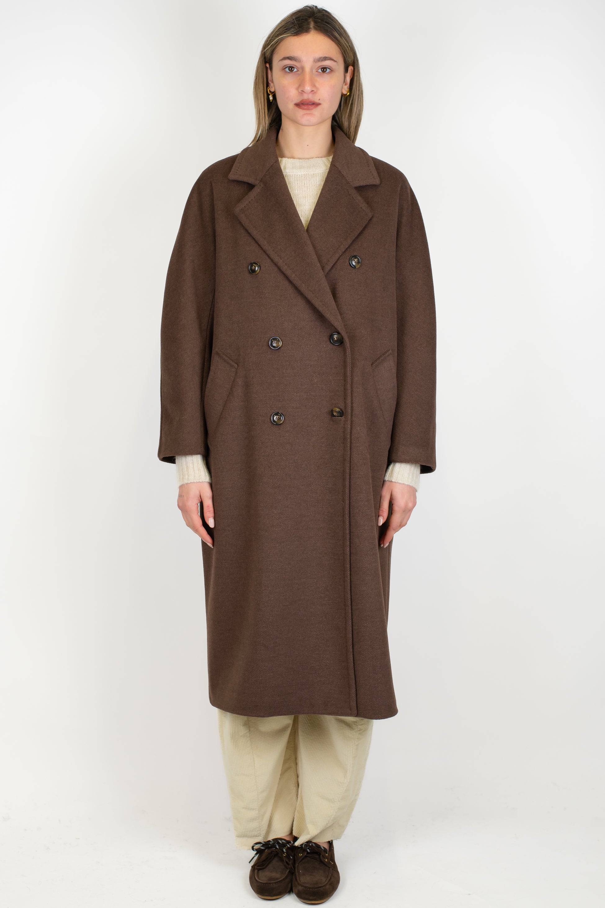 Tensione in - Cappotto over doppiopetto