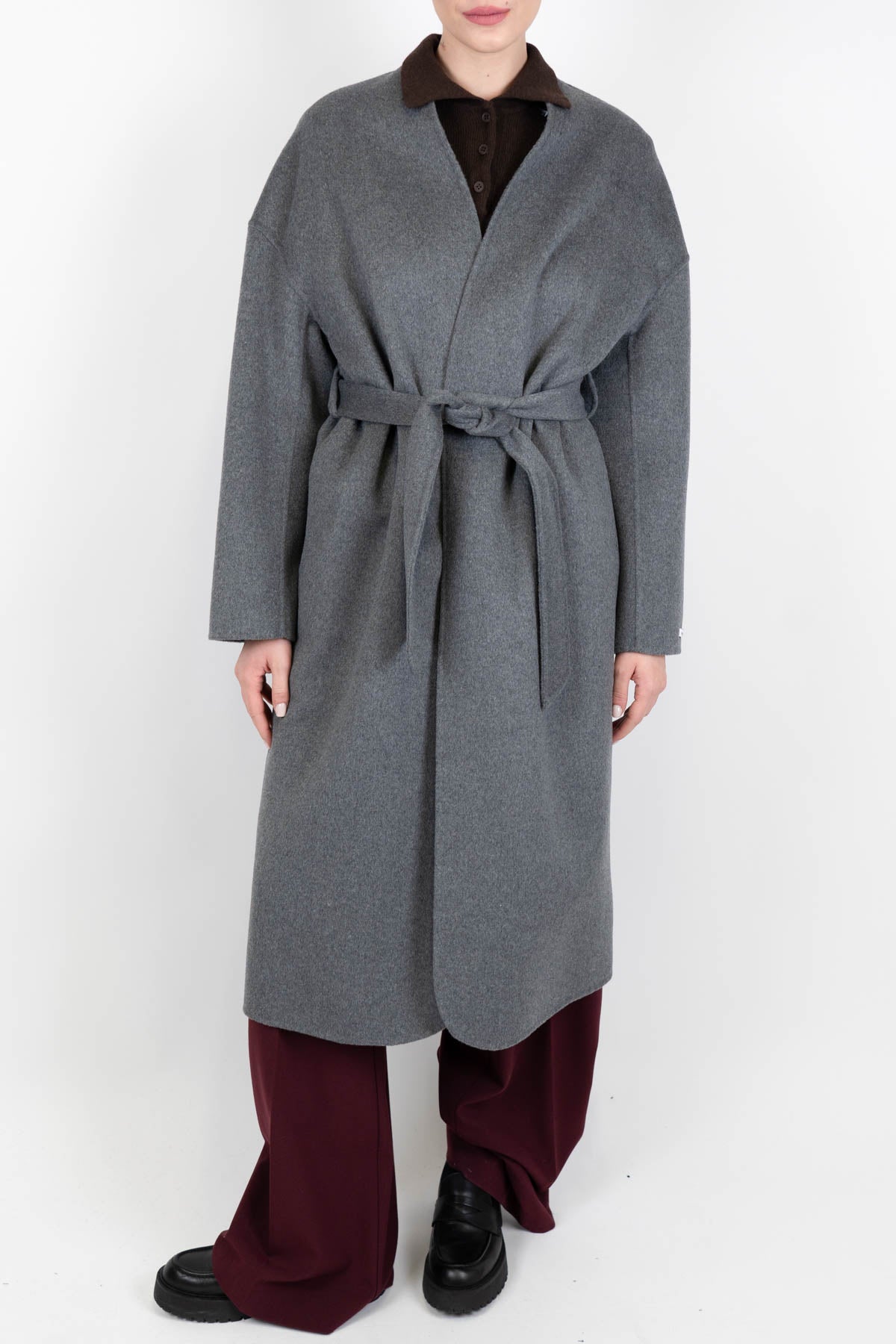 Dixie - Cappotto over in misto lana