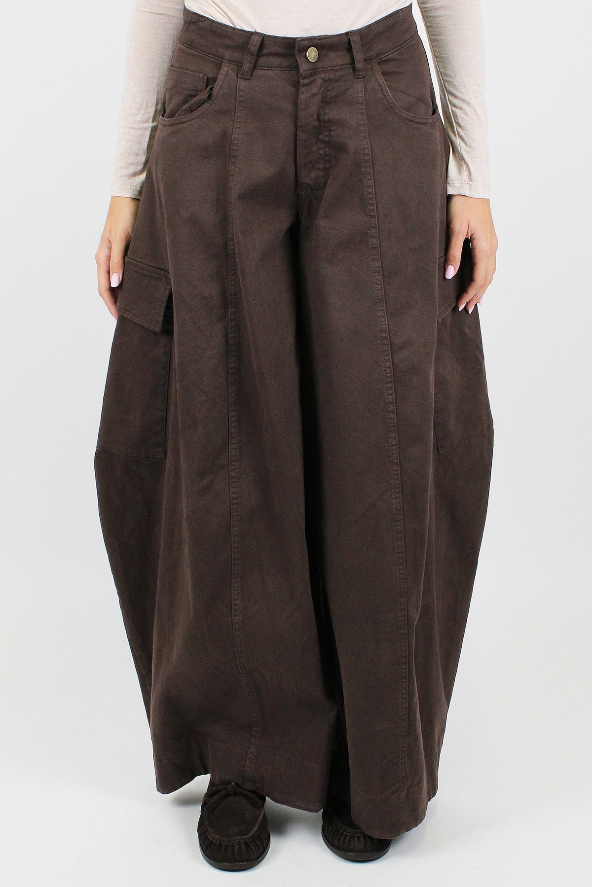 Motel - Pantalone barrell cargo