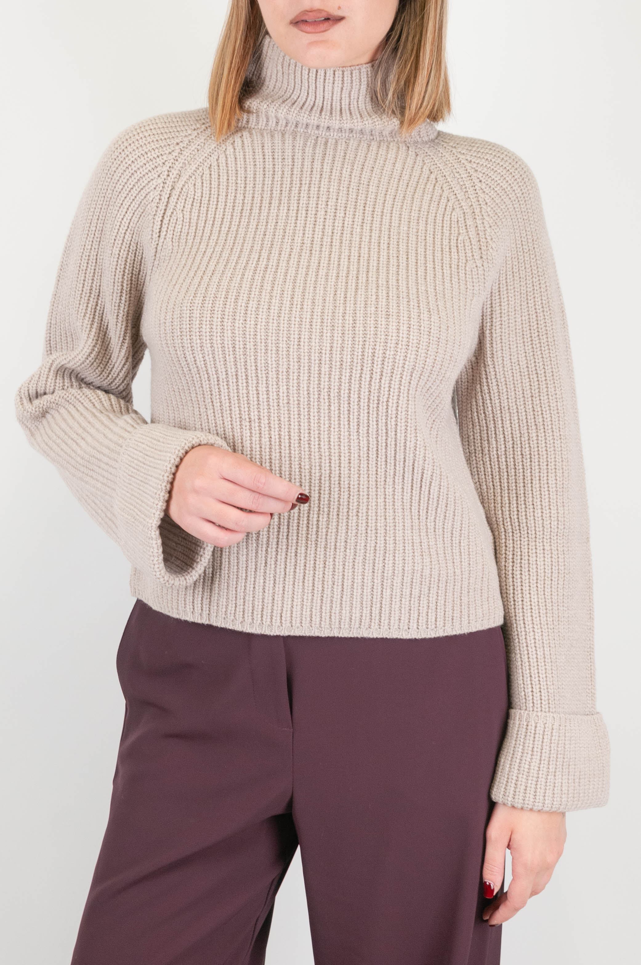 Tensione in - Lupetto in misto cashmere