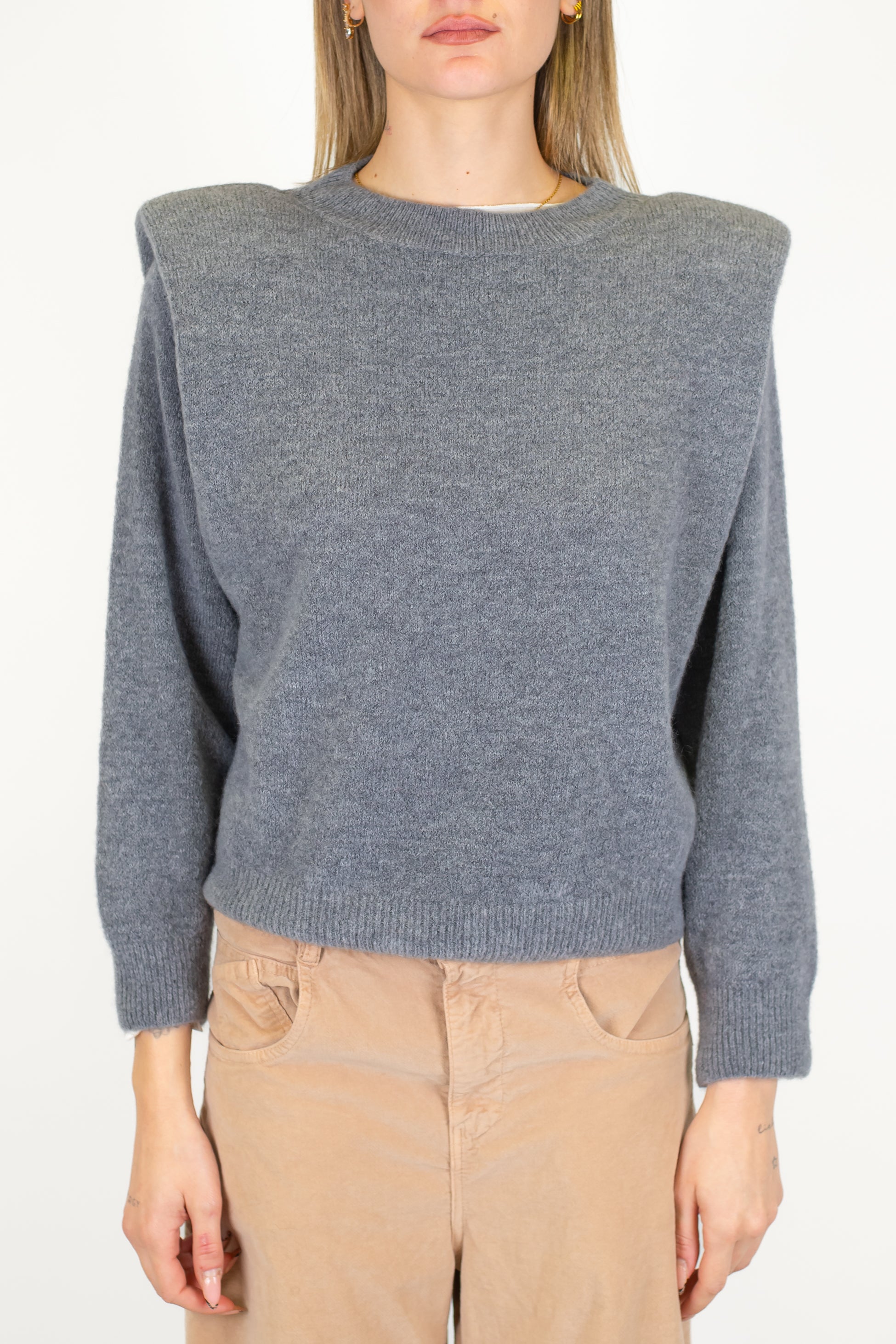 Dixie - Maglia con spalline tinta unita