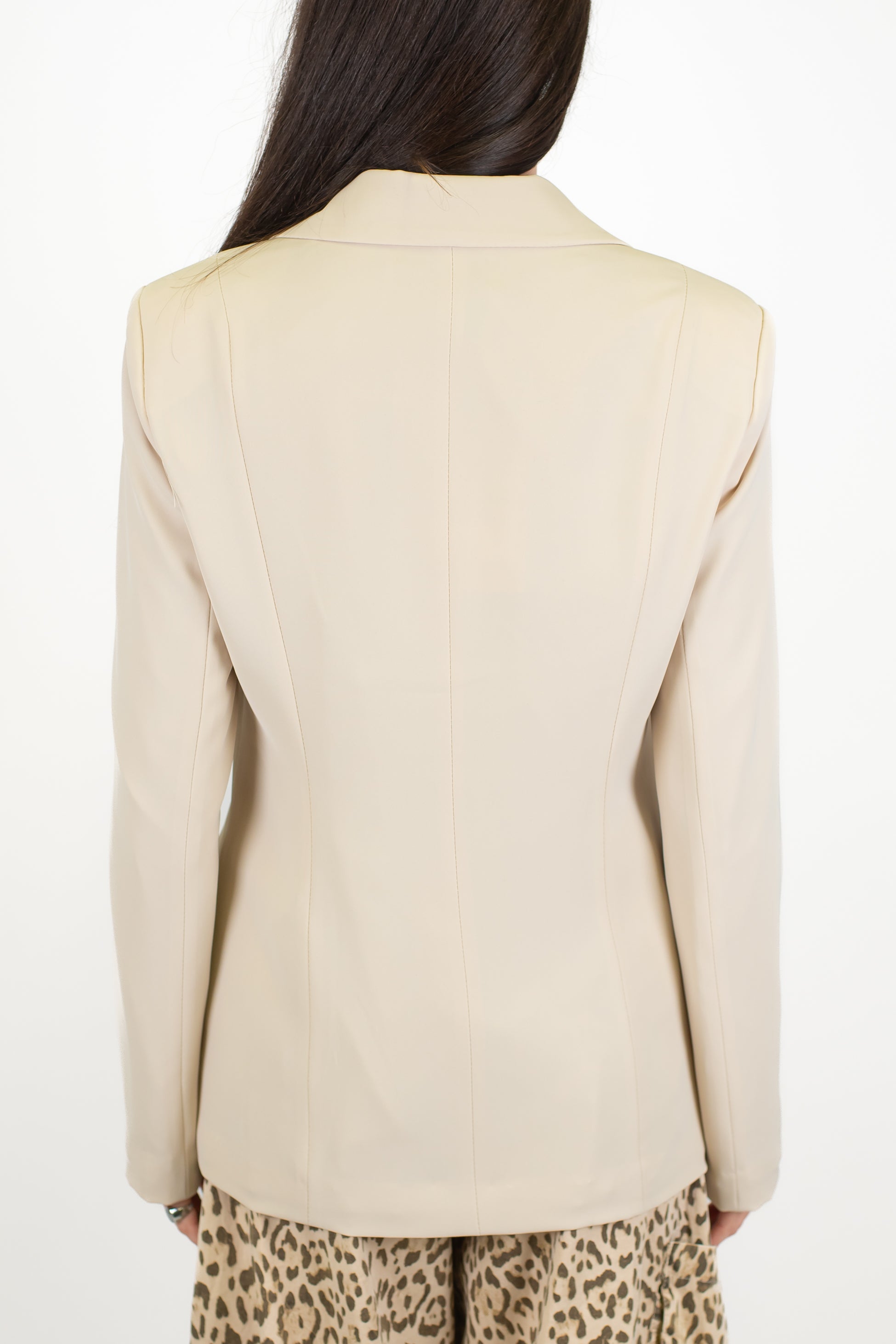 Motel - Giacca monopetto con chiusura a doppio laccio