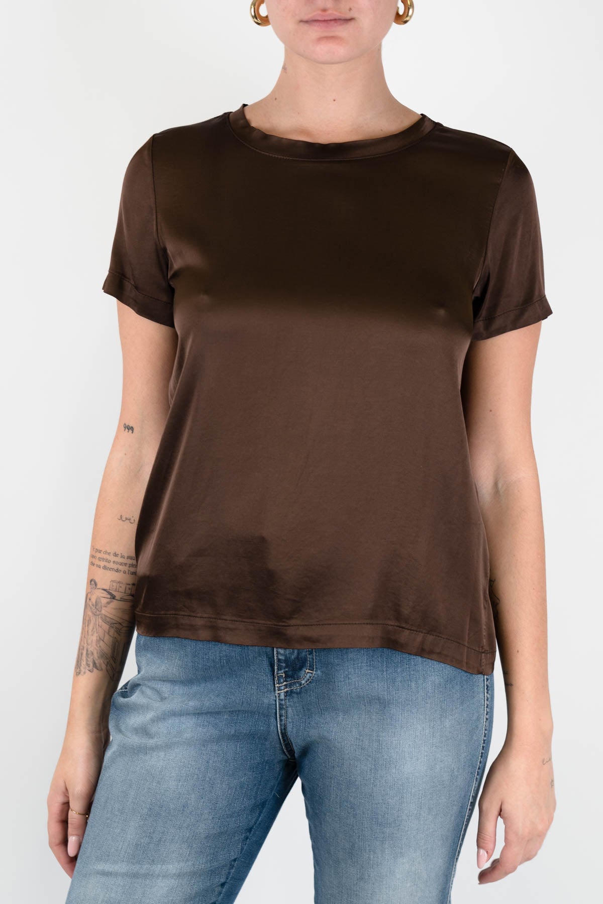 Haveone - Blusa mezza manica in viscosa