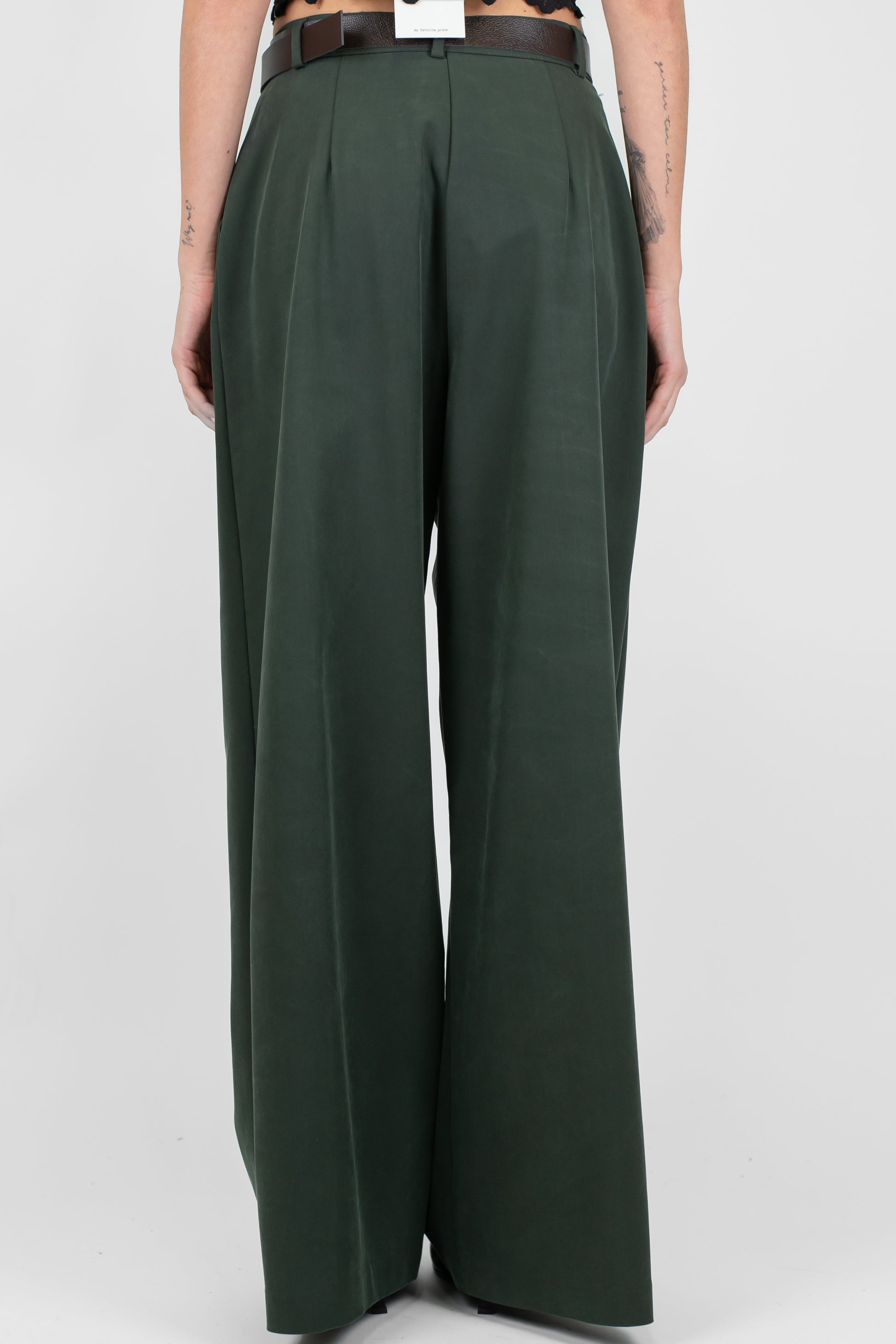 Dixie - Pantalone palazzo con pinces