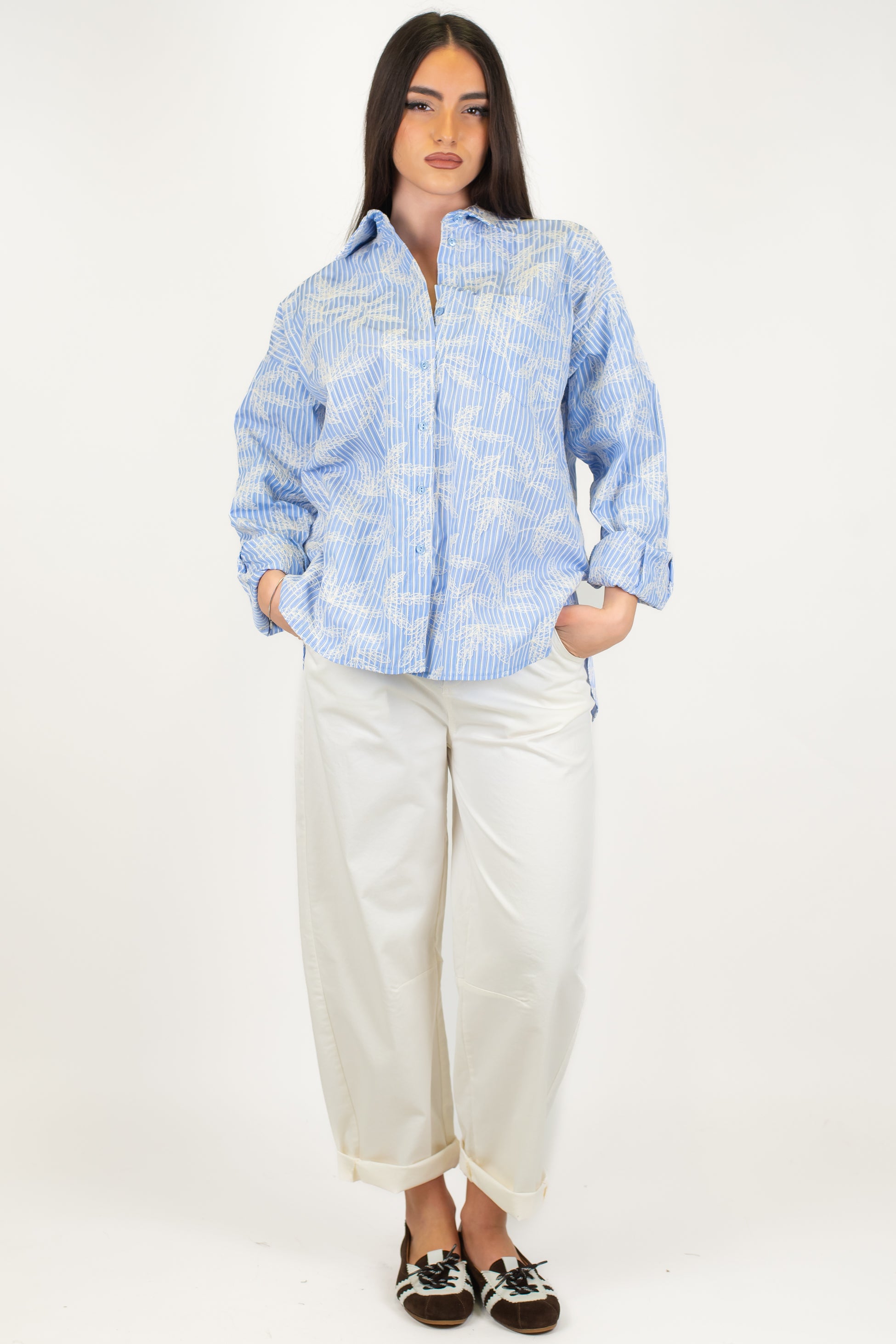 Motel - Pantalone balloon con elastico sul retro